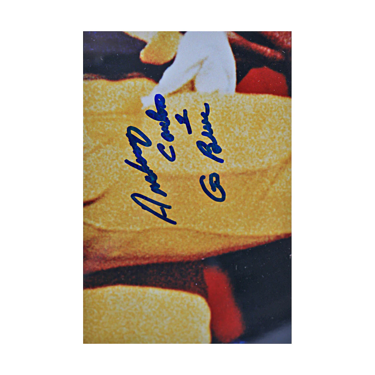 Anthony Carter Signed Inscribed Michigan 16x20 Framed Photo (SC COA) - Image 2