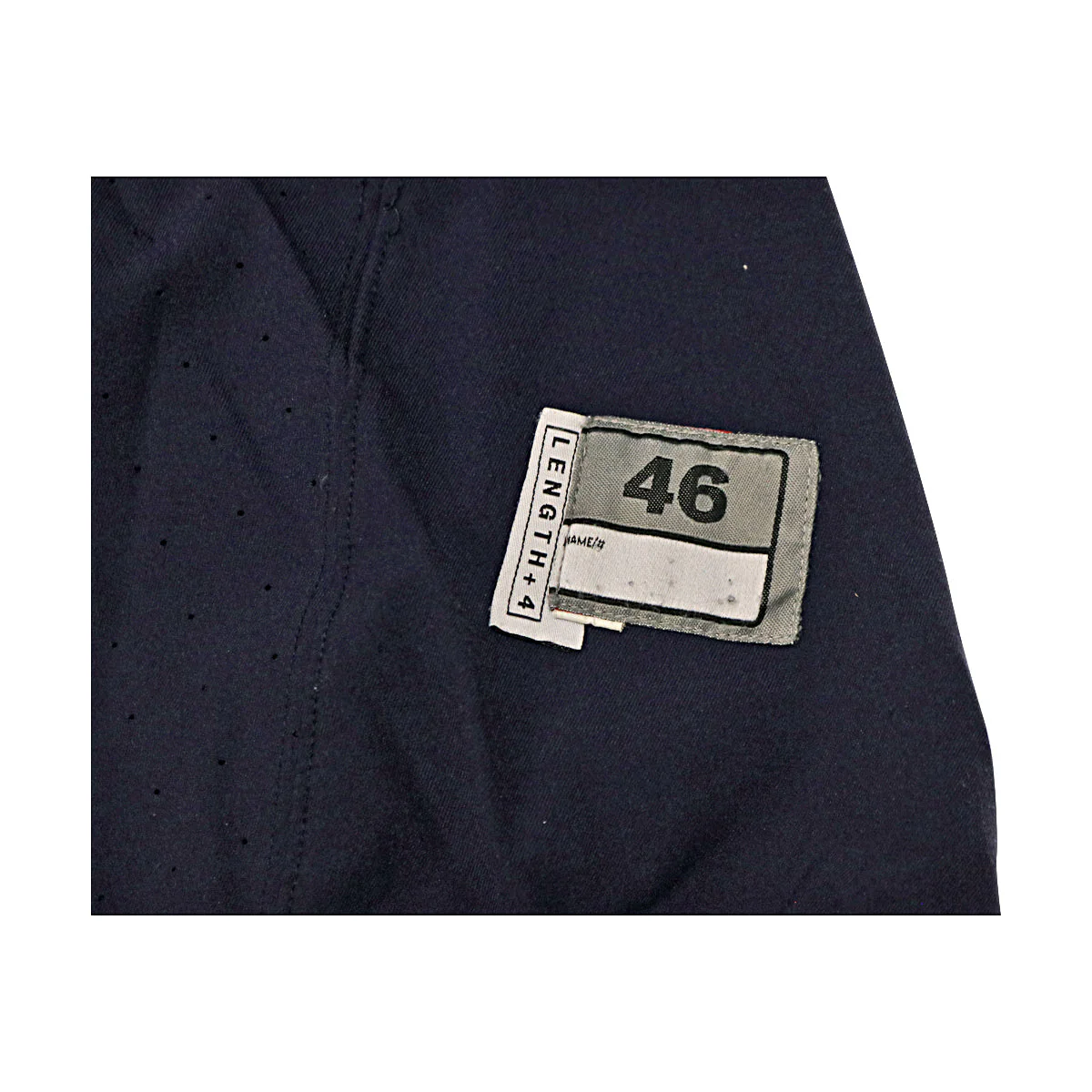 Bryan Mone Michigan Wolverines #90 Practice Used Navy Jordan Brand Jersey - Image 3