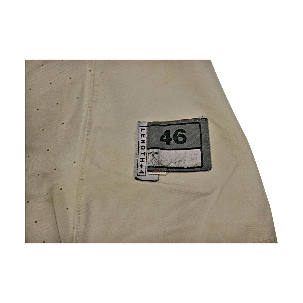 Chris Wormley Michigan Wolverines #43 2016 Practice Used White Jordan Brand Jersey - Image 3