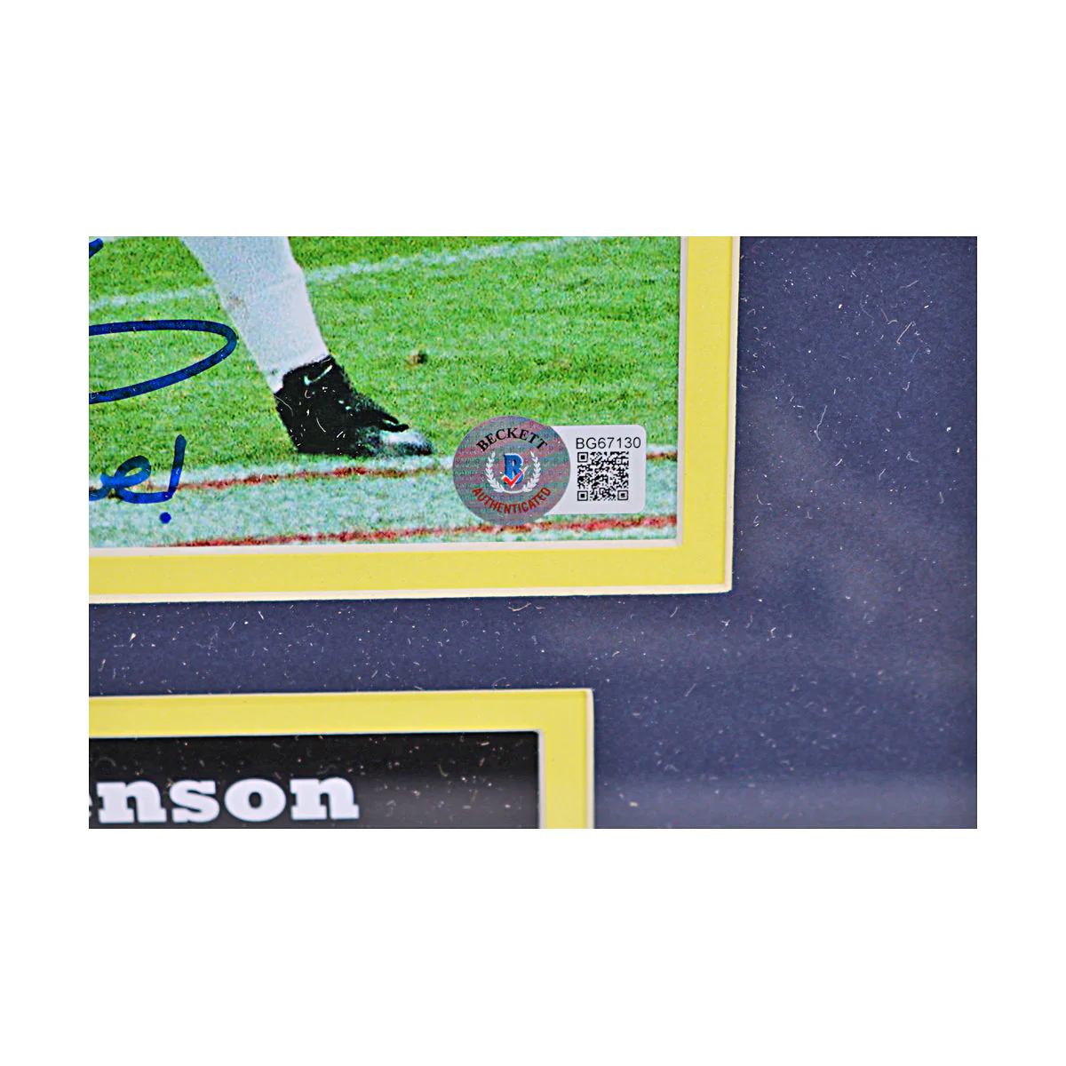 Drew Henson Signed Michigan Wolverines 8x10 Framed Photo (Beckett Auth) - Image 3