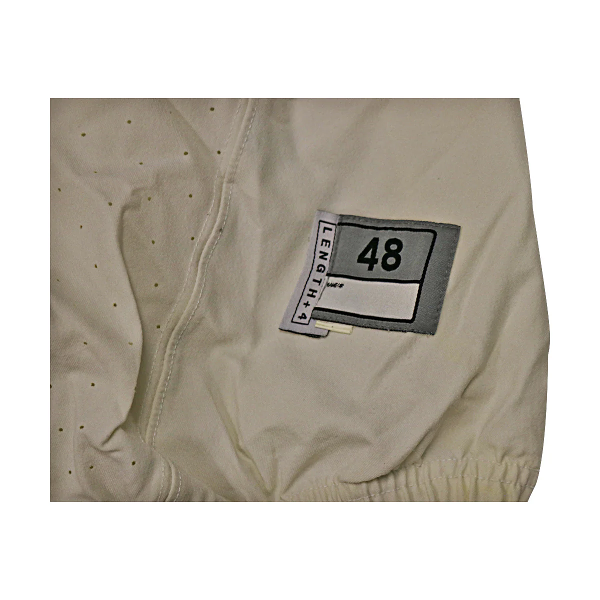 Erik Magnuson Michigan Wolverines #78 2016 Practice Used White Jordan Brand Jersey - Image 3