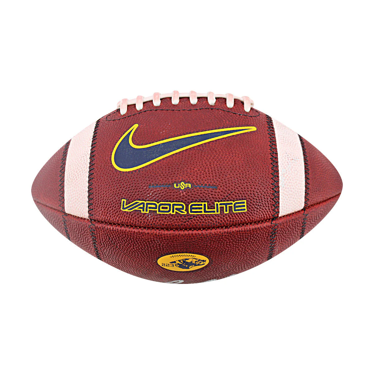 JJ McCarthy University of Michigan Autographed Team Issued Nike Vapor Elite Ball #223 Football (CX Auth)