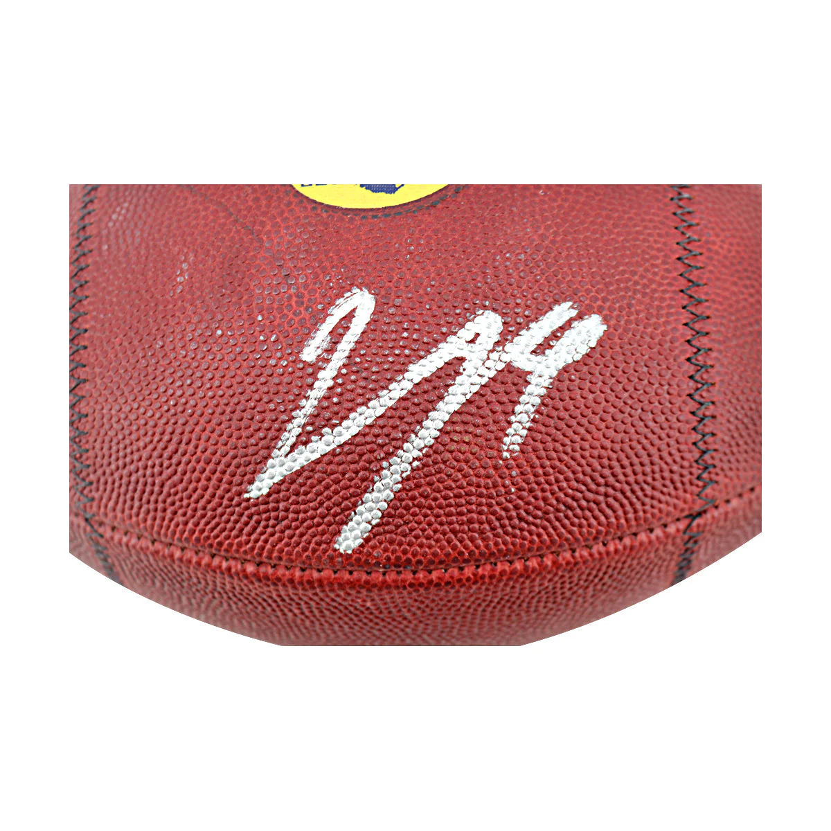 JJ McCarthy University of Michigan Autographed Team Issued Nike Vapor Elite Ball #223 Football (CX Auth) - Image 3