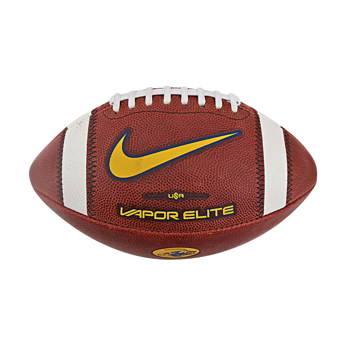 JJ McCarthy University of Michigan Autographed Team Issued Nike Vapor Elite Ball #67 Football (CX Auth) - Image 5