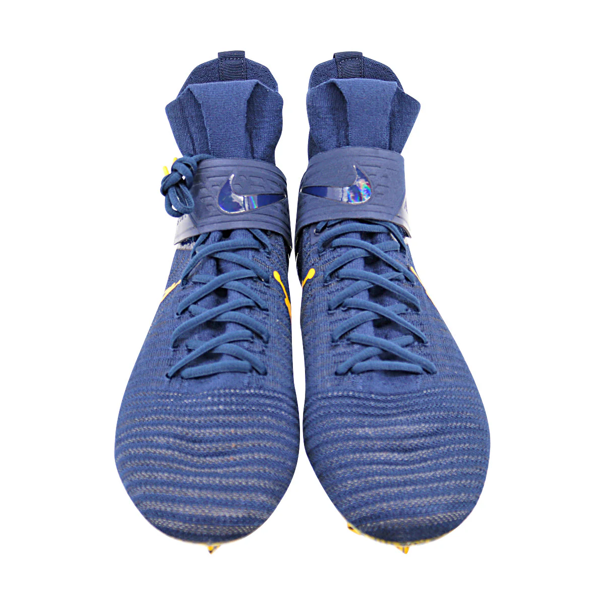 Jordan Brand Alpha Menace Elite 2 University of Michigan Team Issued Cleats Size 10.5 - Image 3