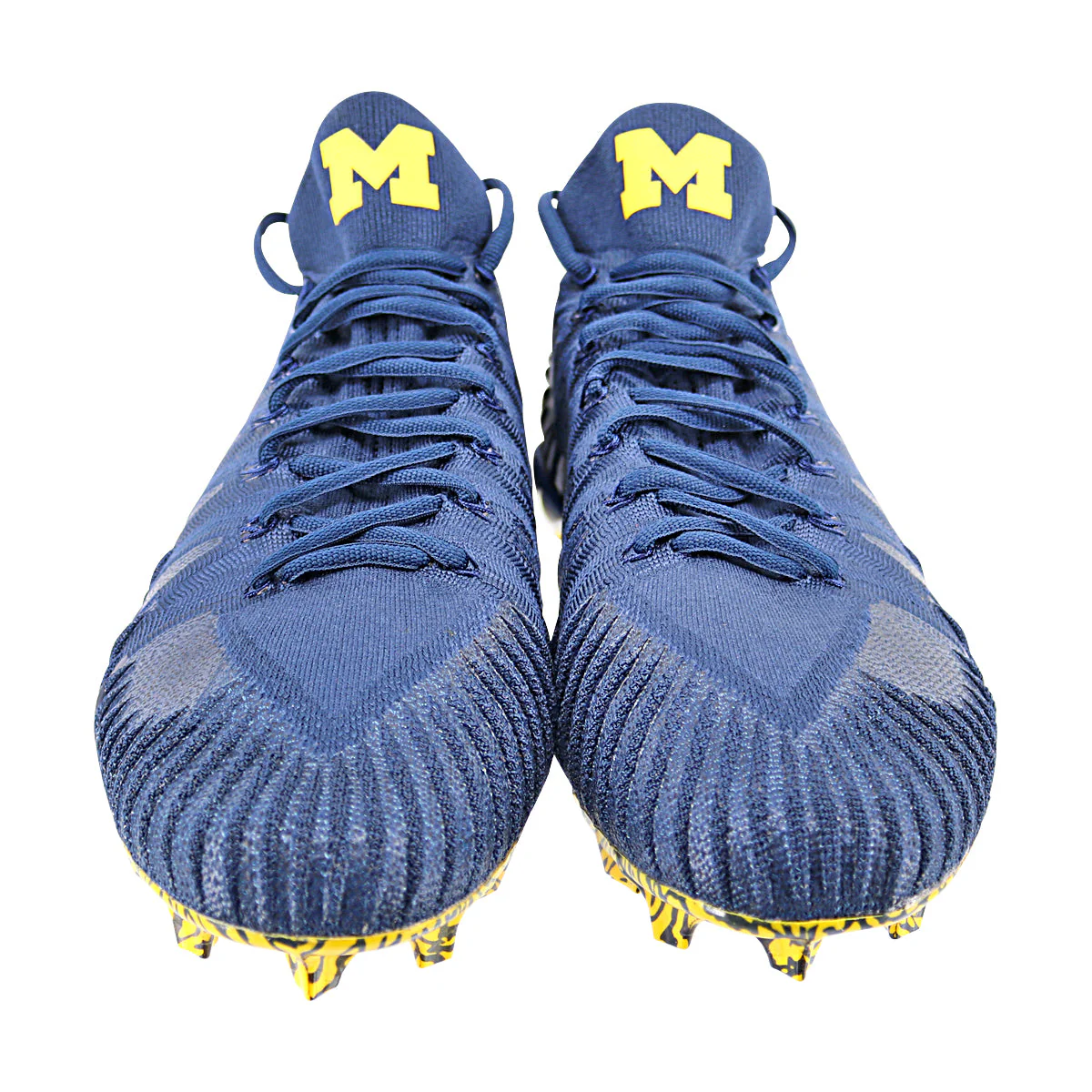 Jordan Brand Alpha Menace Elite University of Michigan Team Issued Cleats Size 12.5 - Image 3