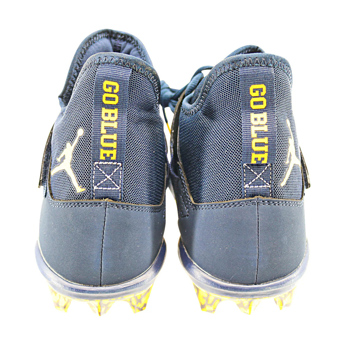 Jordan Brand Alpha Menace Pro 2 University of Michigan Team Issued Cleats Size 11 - Image 4