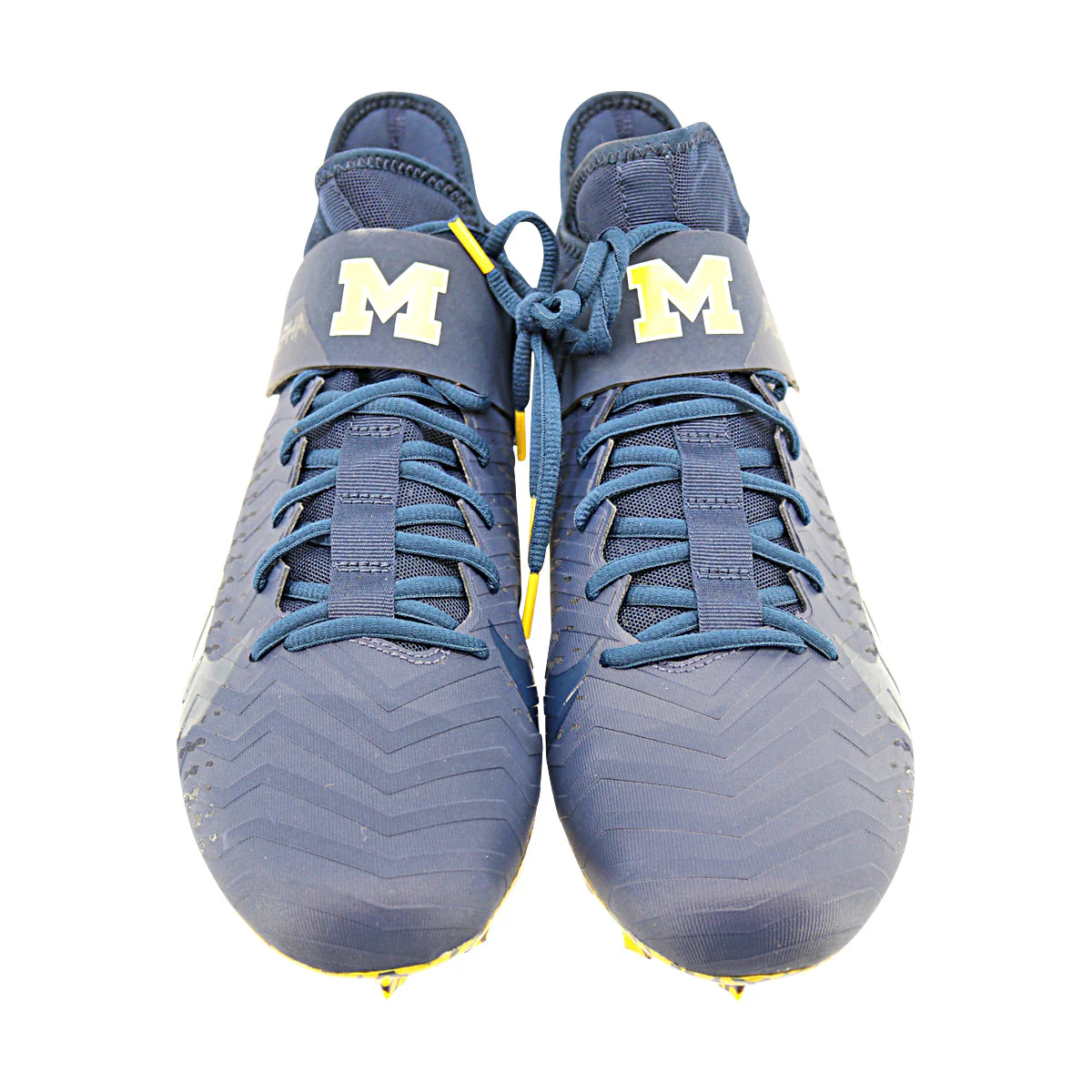 Jordan Brand Alpha Menace Pro 2 University of Michigan Team Issued Cleats Size 12 - Image 3