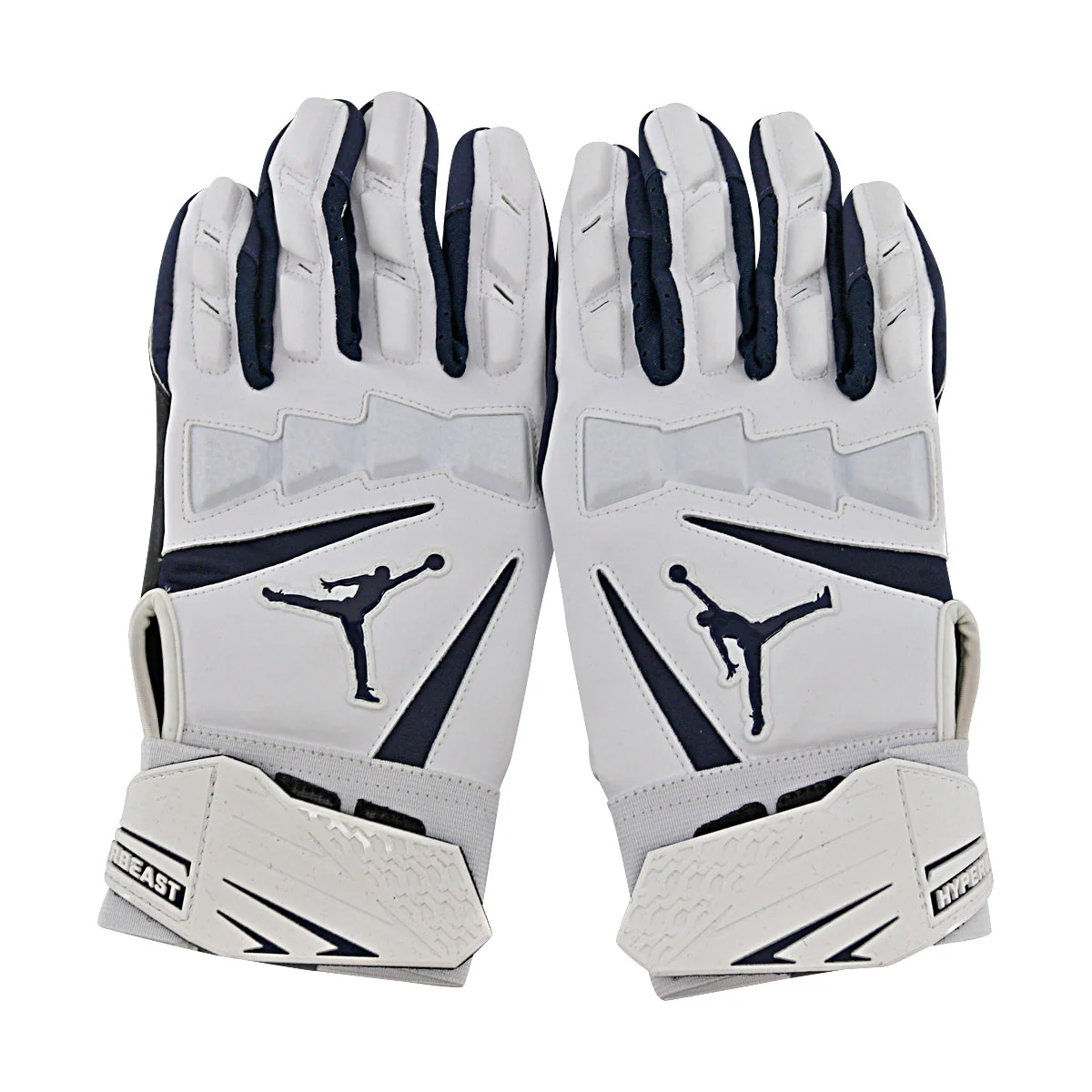 Jordan Brand Hyperbeast 2.0 Team Issued Michigan Wolverines White Gloves Size XL Style F979