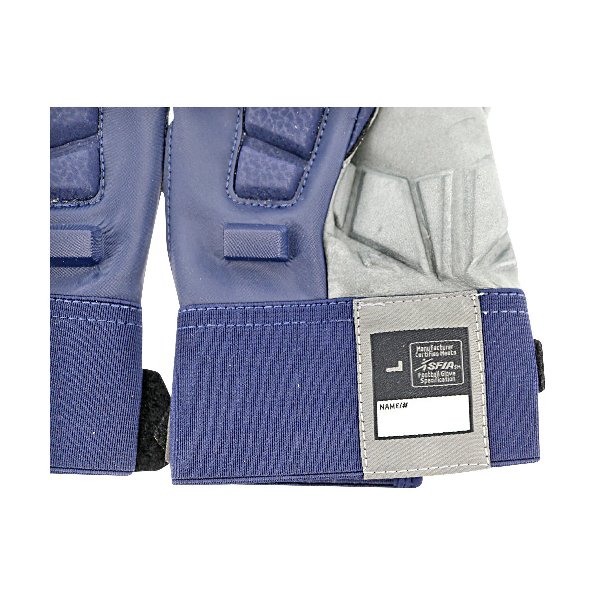 Jordan Brand MC CLG Hyperbeast 2 LTH Michigan Wolverines Blue Gloves Size: L PGF981 - Image 3