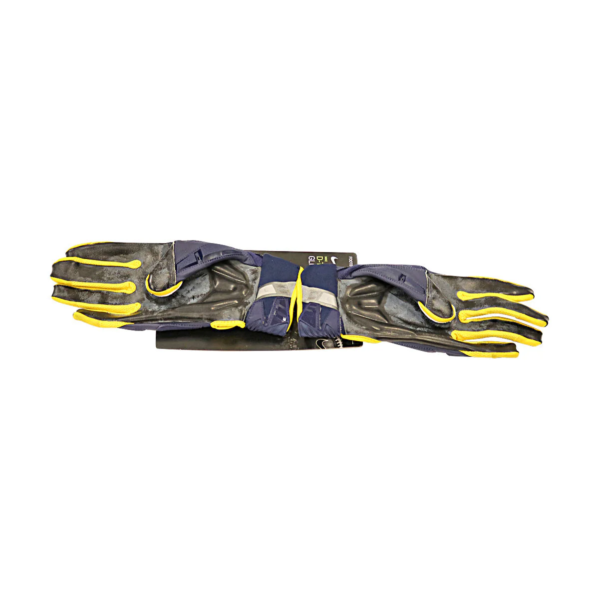 Jordan Brand SM D-Tack 6.0 FG CLG Michigan Wolverines Blue Gloves Size: L  PGF975 - Image 3