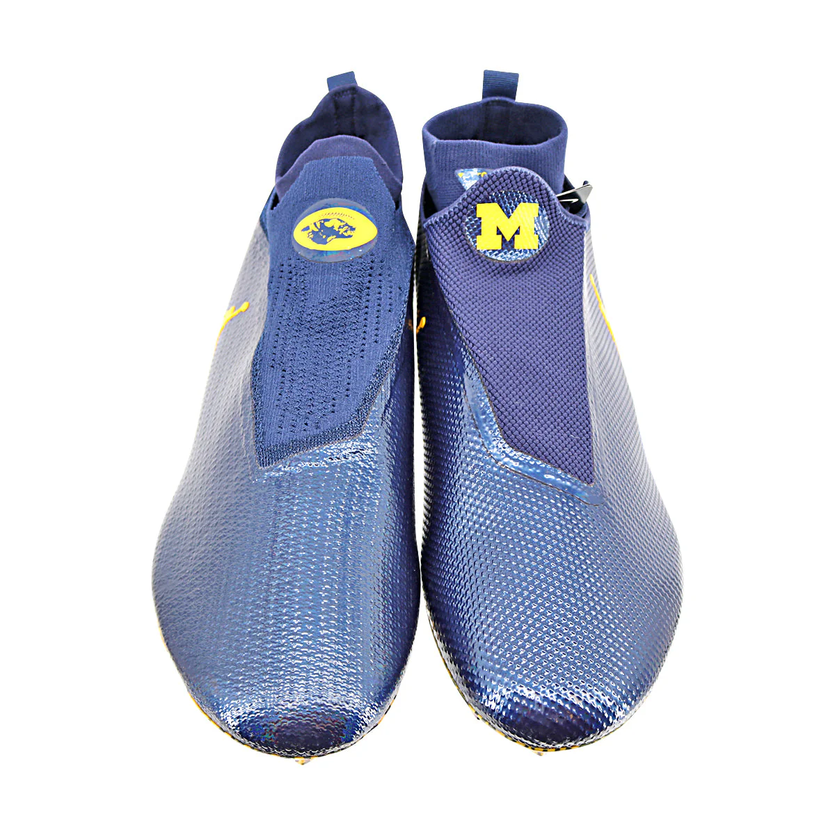 Jordan Brand Vapor Edge Elite Team Issued Michigan Wolverines Cleats Size 15 - Image 3