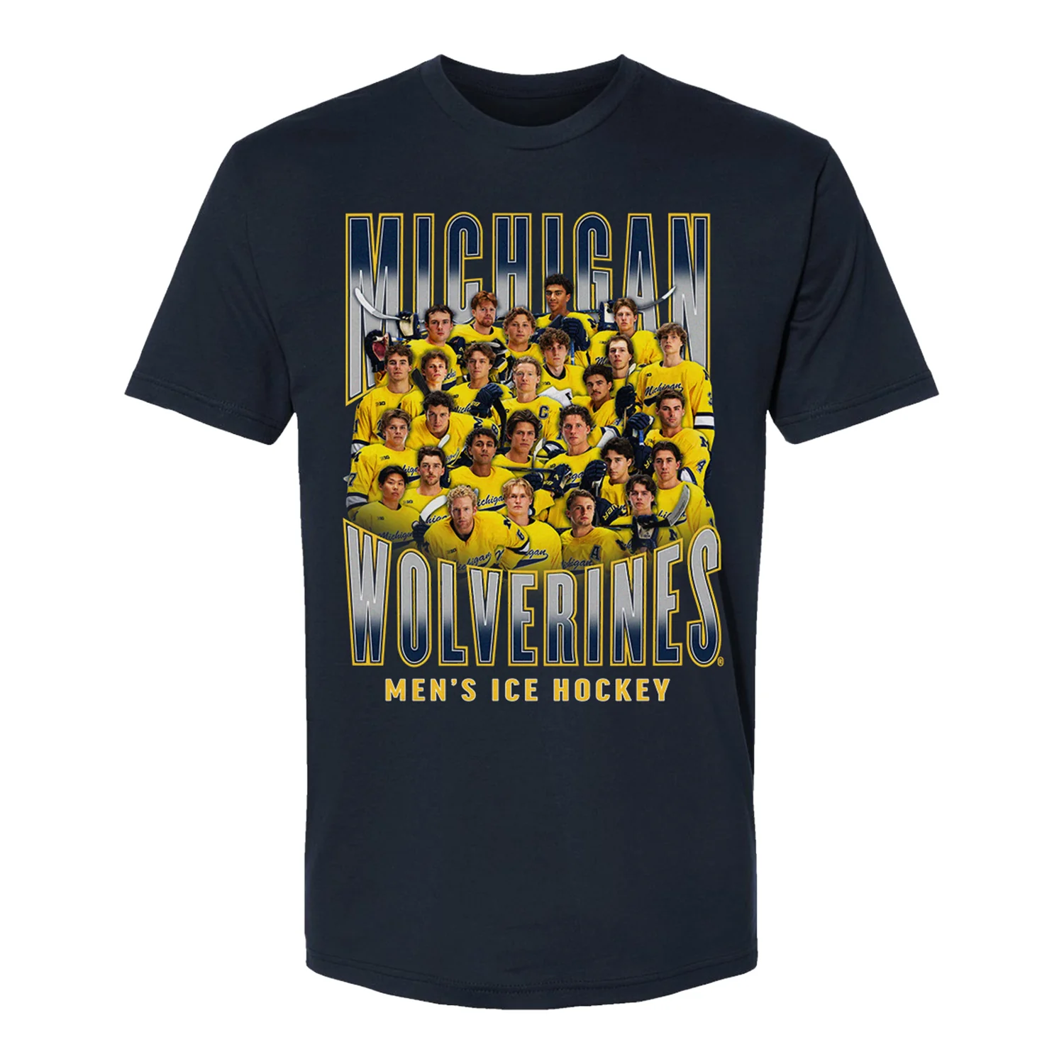Michigan Wolverines Men's Hockey 2025-2026 Team Shirt