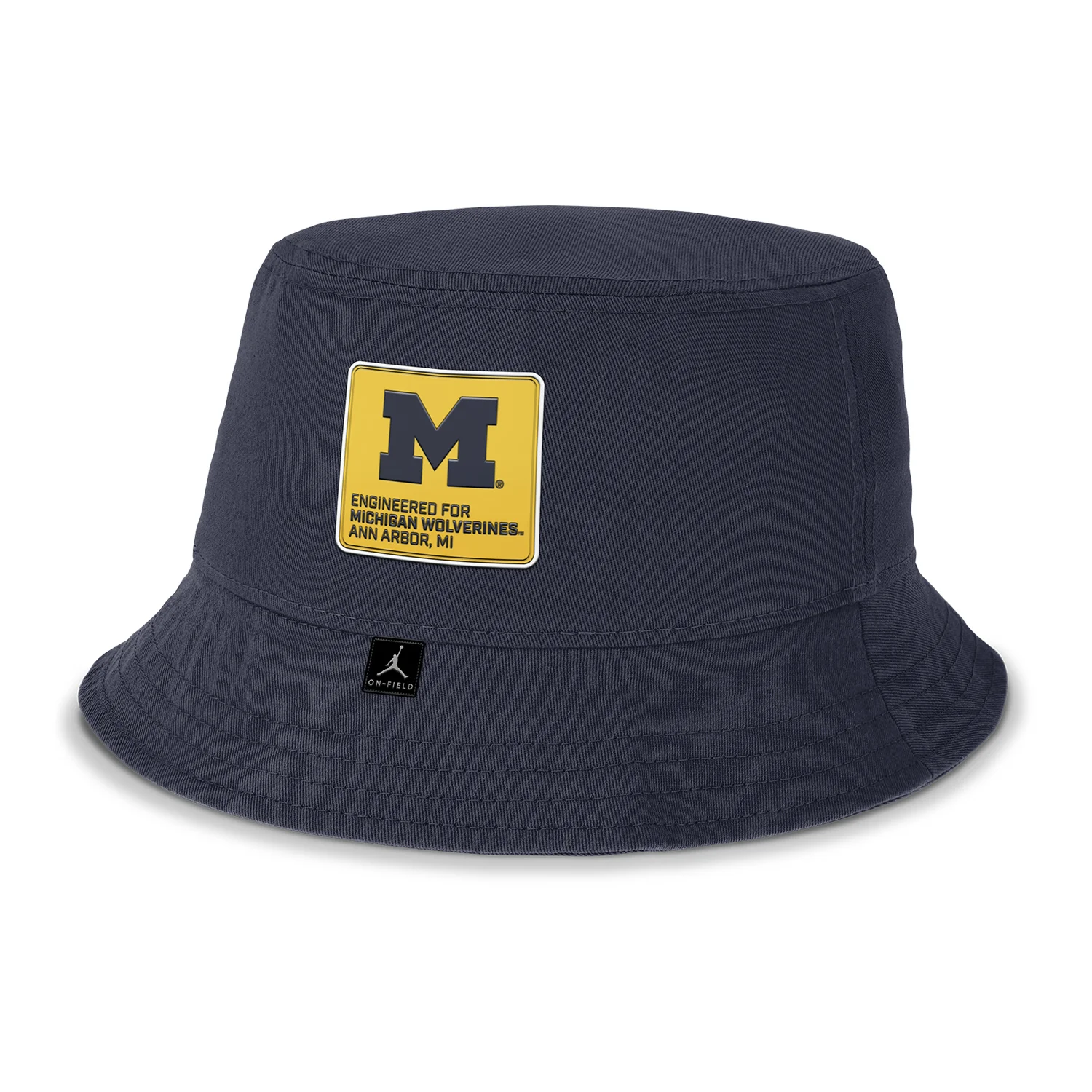 Michigan Wolverines Nike Jordan Navy Apex Bucket Hat