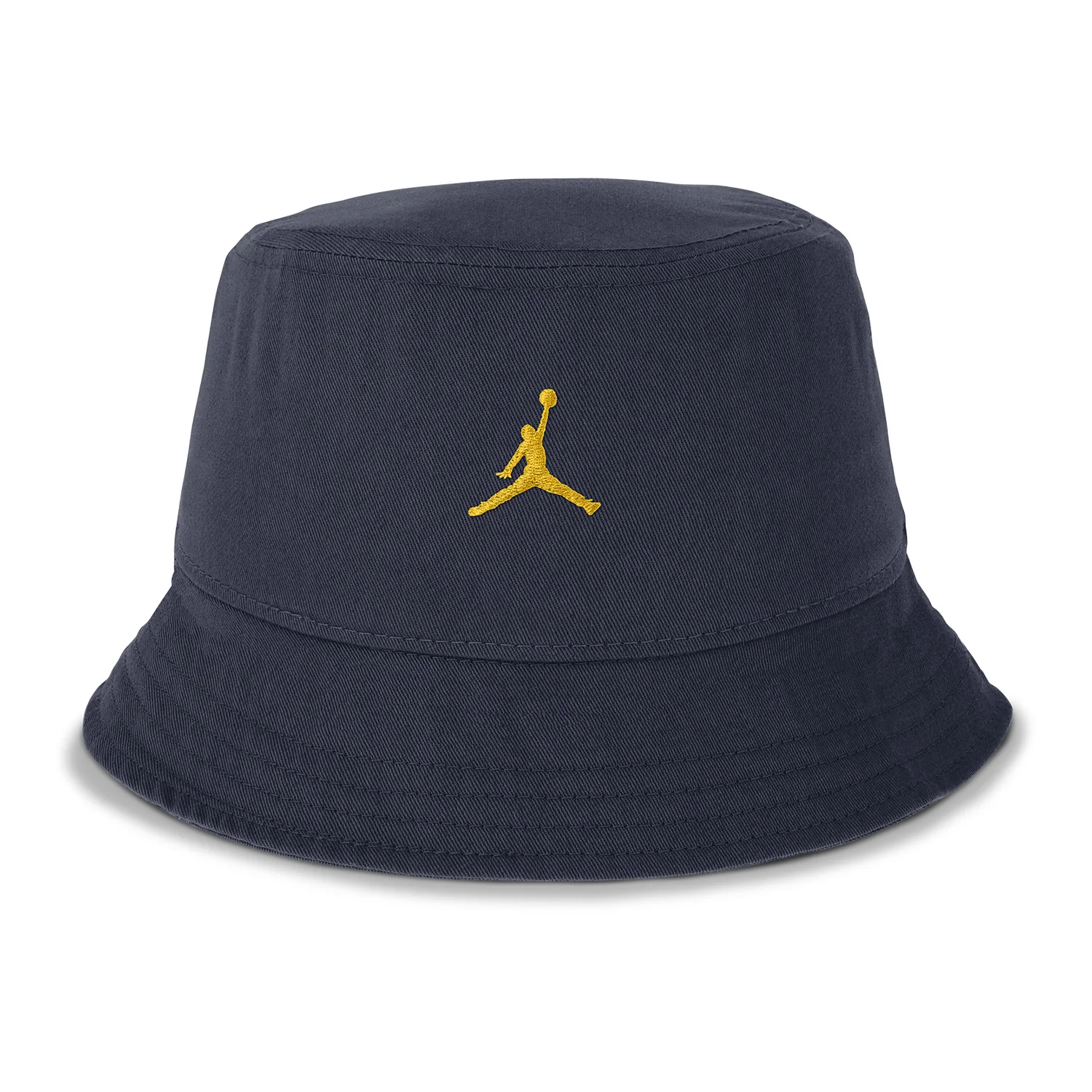 Michigan Wolverines Nike Jordan Navy Apex Bucket Hat - Image 2