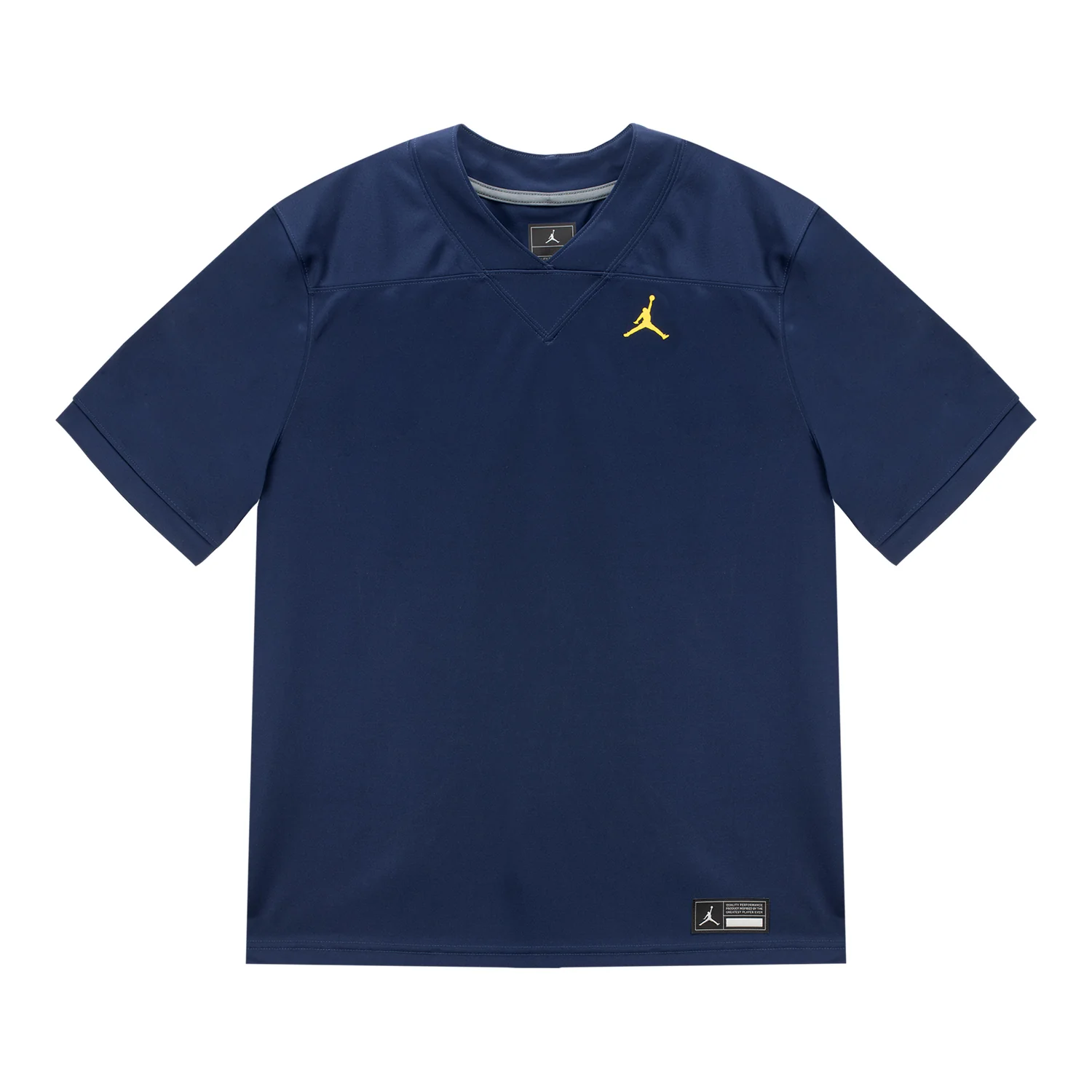 Michigan Wolverines Nike Personalized Blue Football Jersey - Image 3