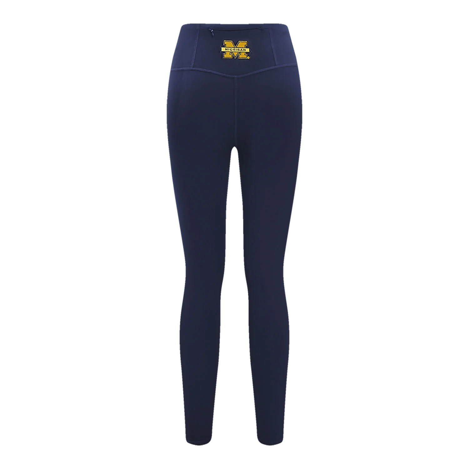 Michigan Wolverines Classic Women's Jersey Leggings - Image 2