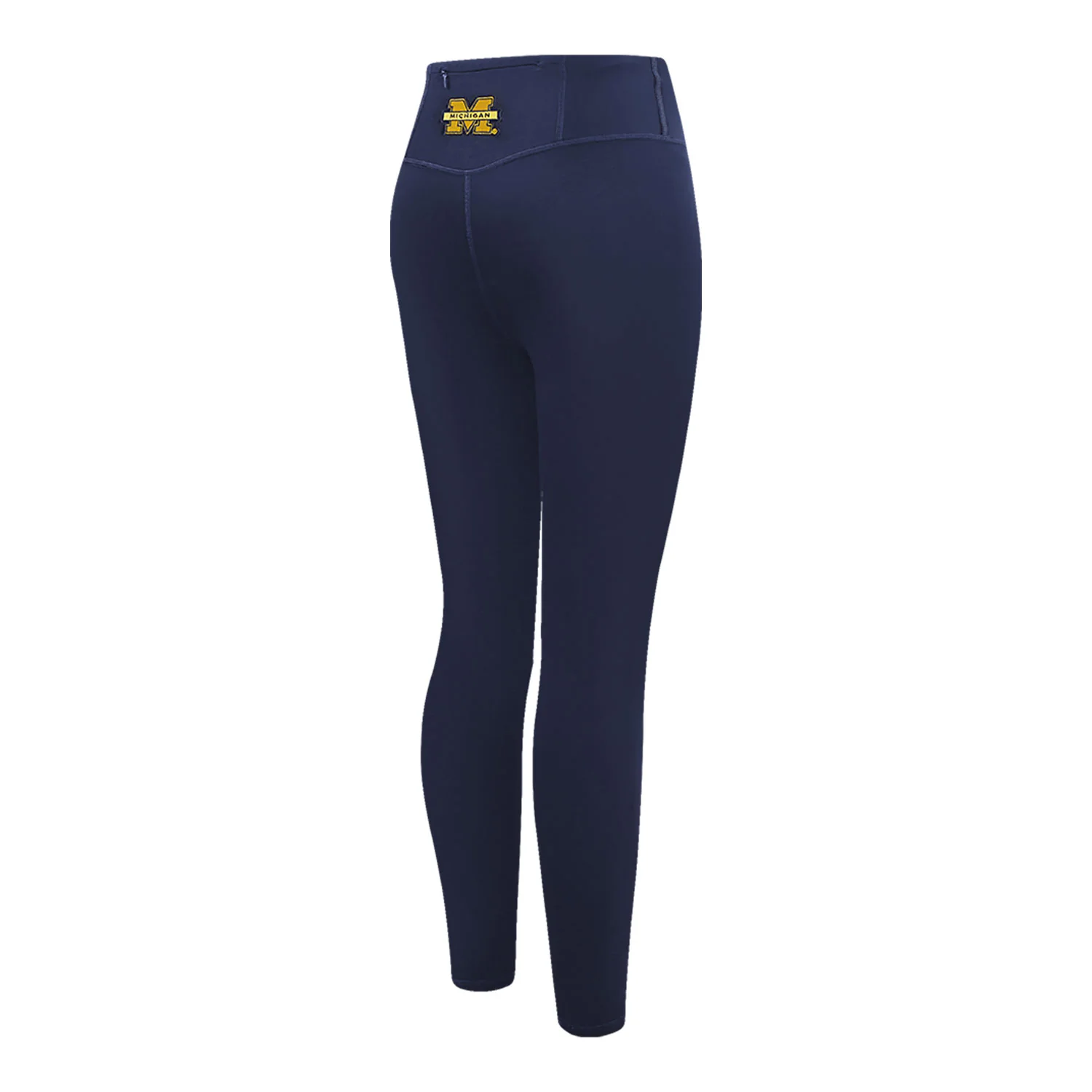 Michigan Wolverines Classic Women's Jersey Leggings - Image 3
