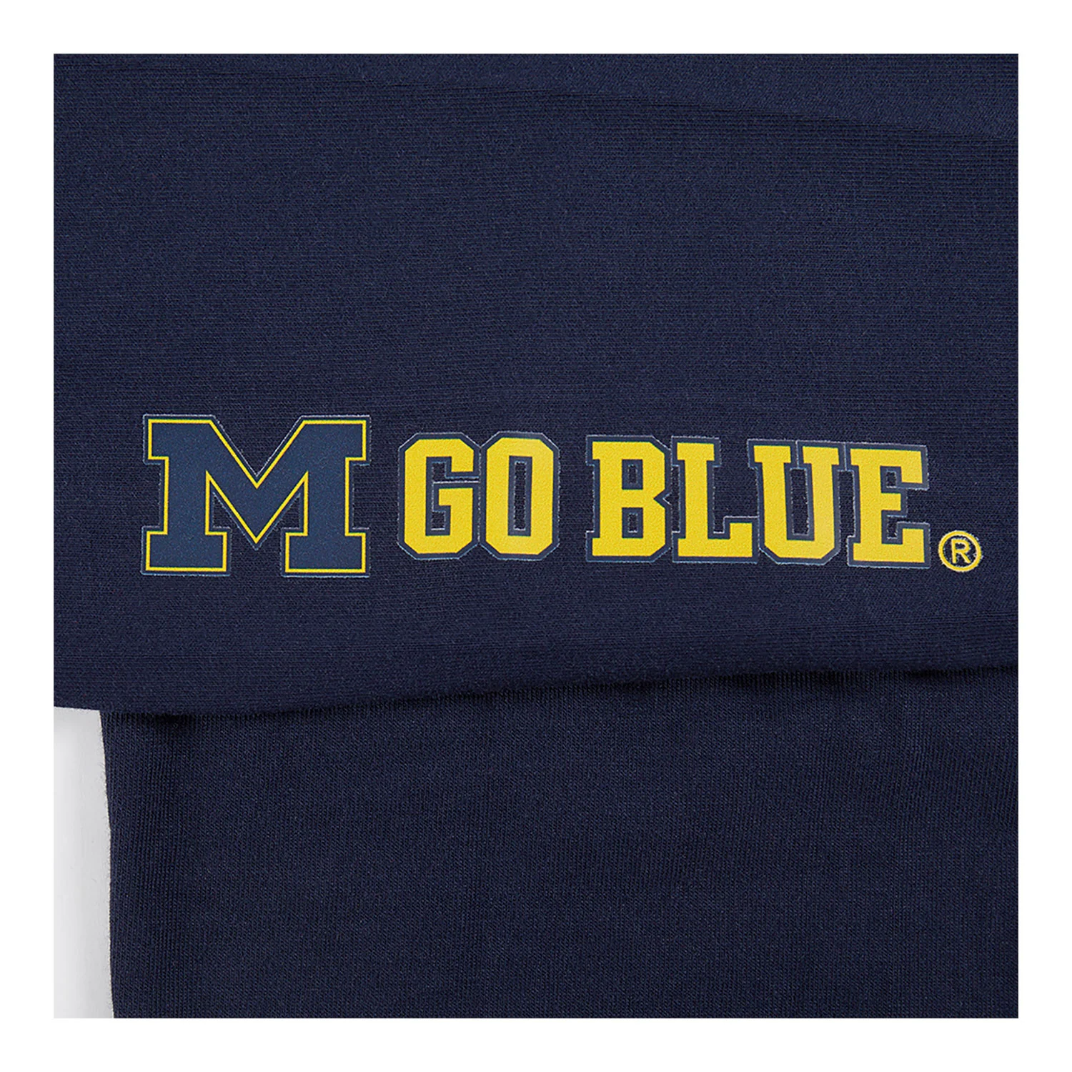 Michigan Wolverines Classic Women's Jersey Leggings - Image 7