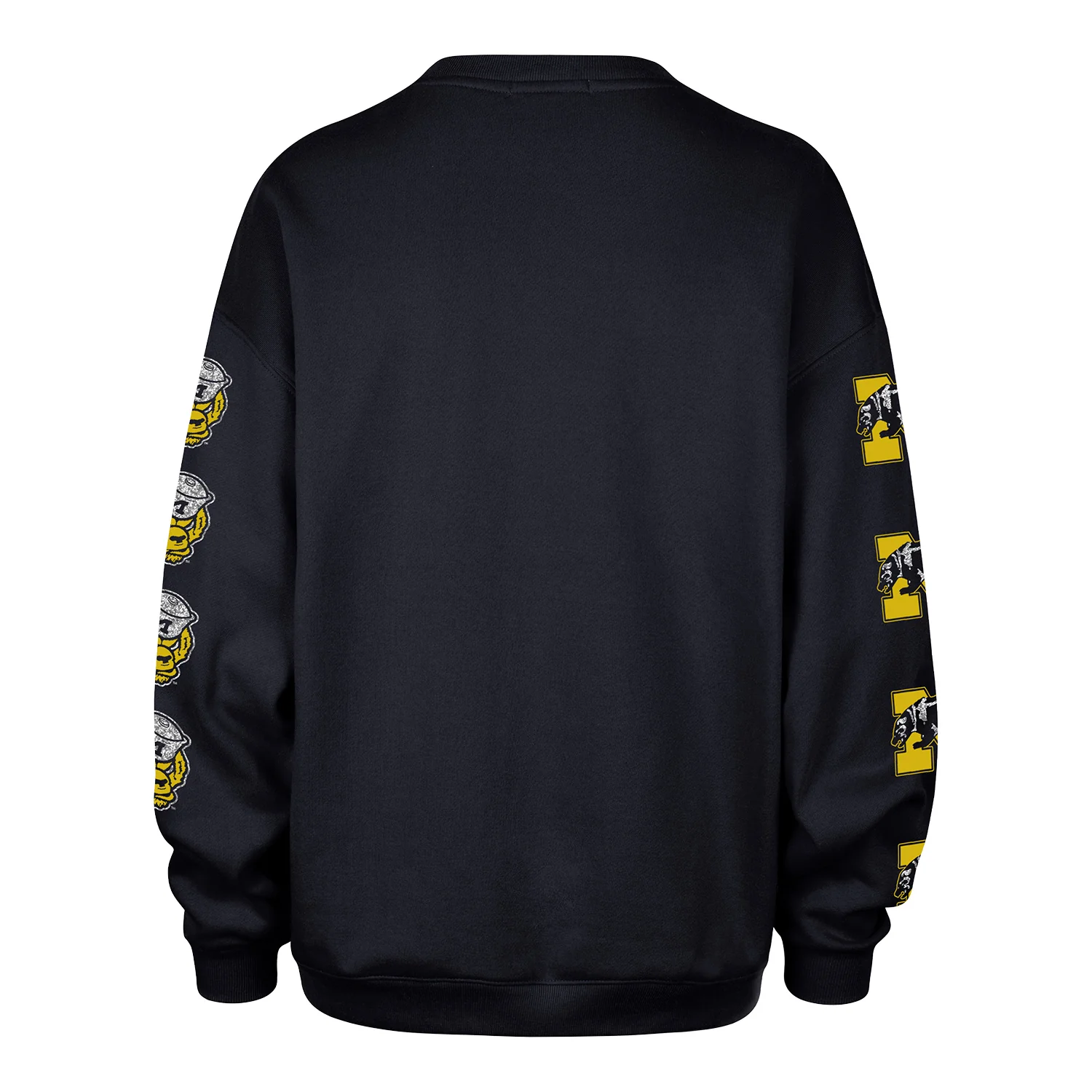 Michigan Wolverines Women's 47 Brand Go Big Oversized Crewneck - Image 2
