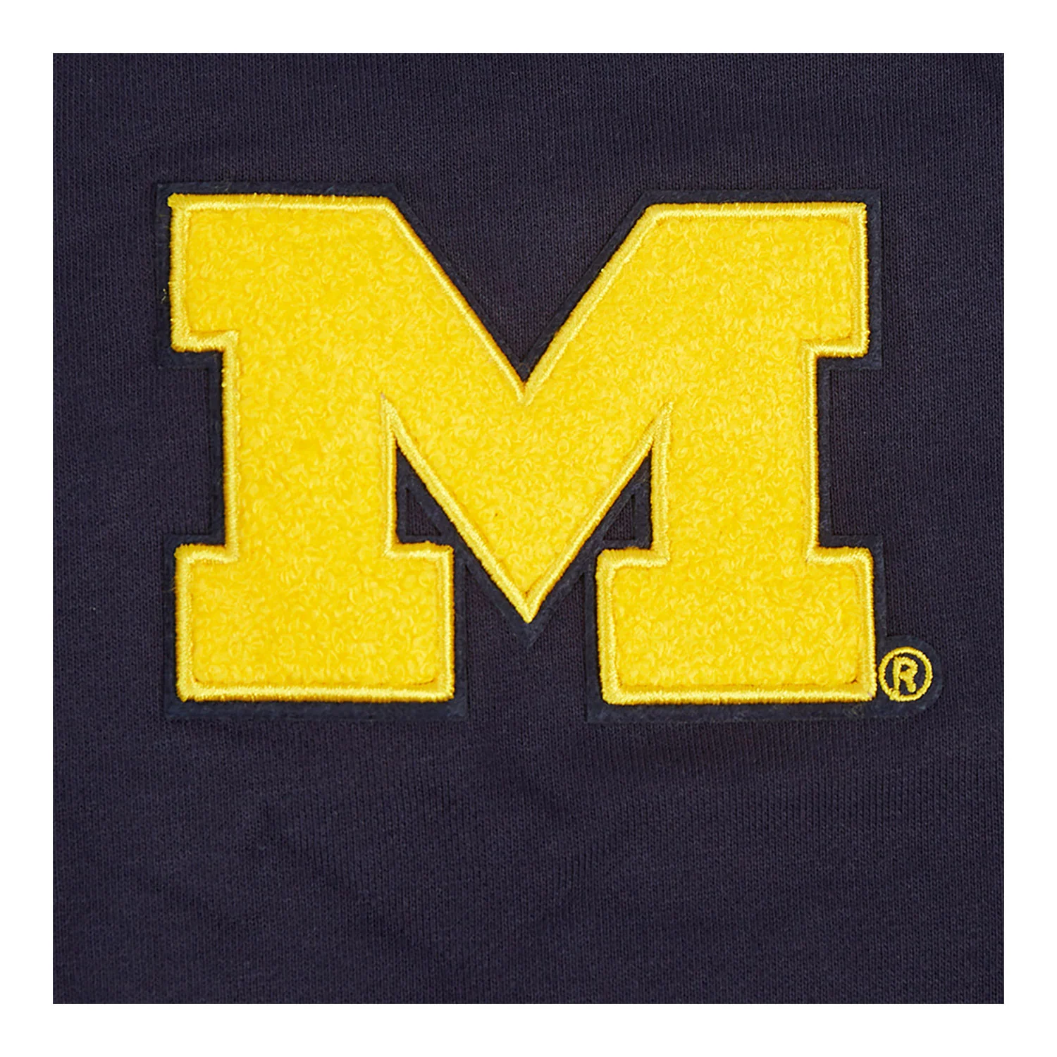 Michigan Wolverines Classic Women's Ribbed Fleece Crewneck Sweatshirt - Image 5