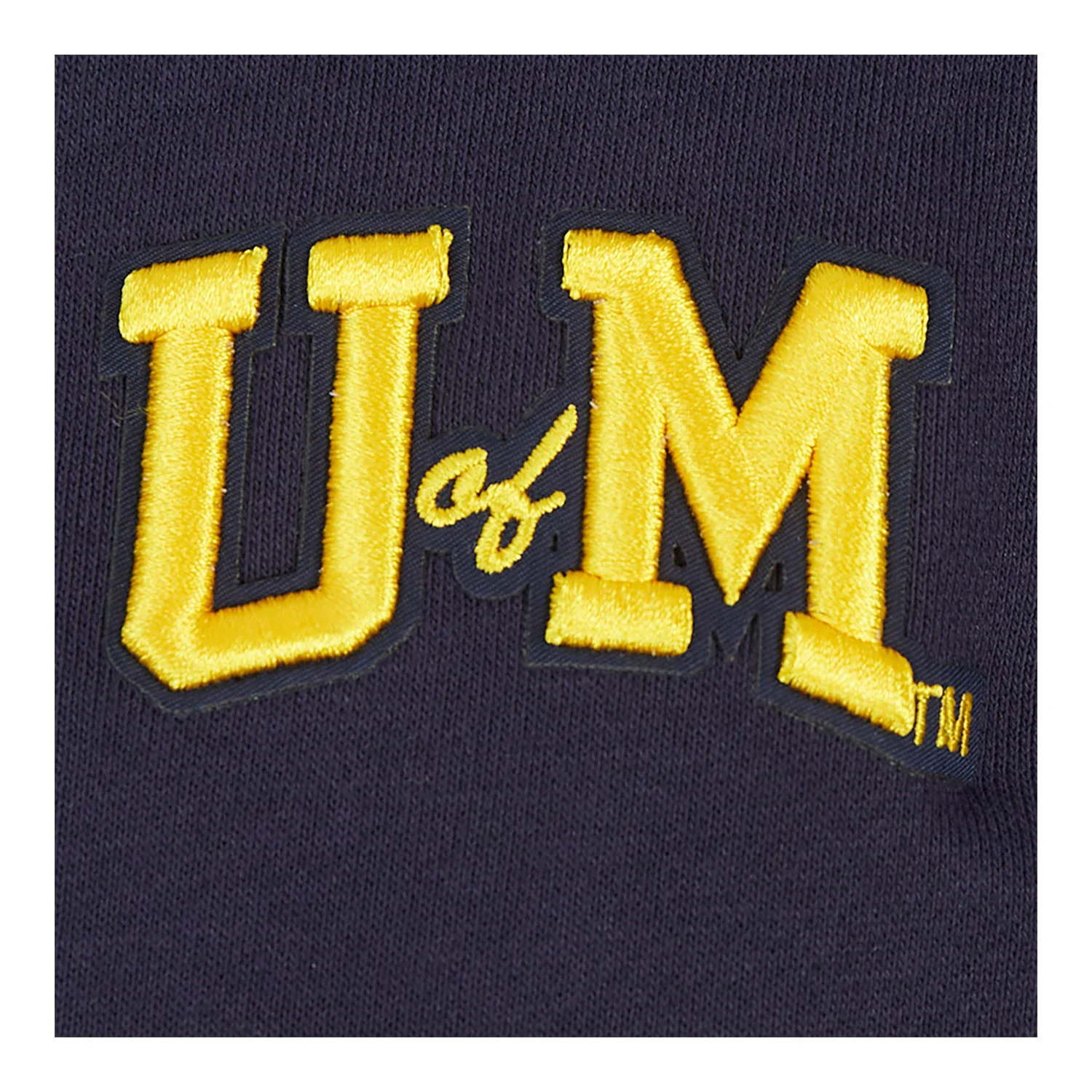 Michigan Wolverines Classic Women's Ribbed Fleece Crewneck Sweatshirt - Image 6
