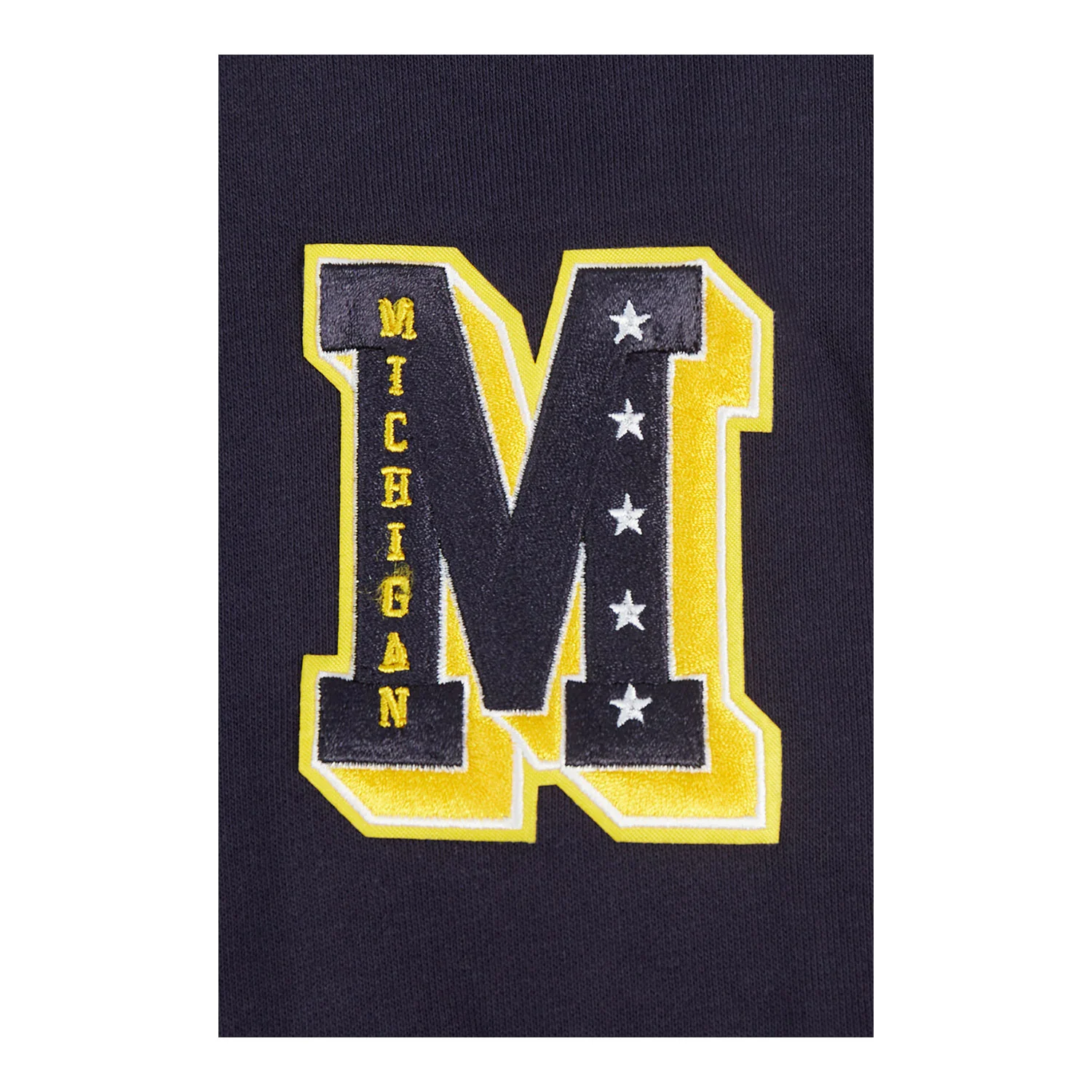 Michigan Wolverines Classic Women's Ribbed Fleece Crewneck Sweatshirt - Image 7