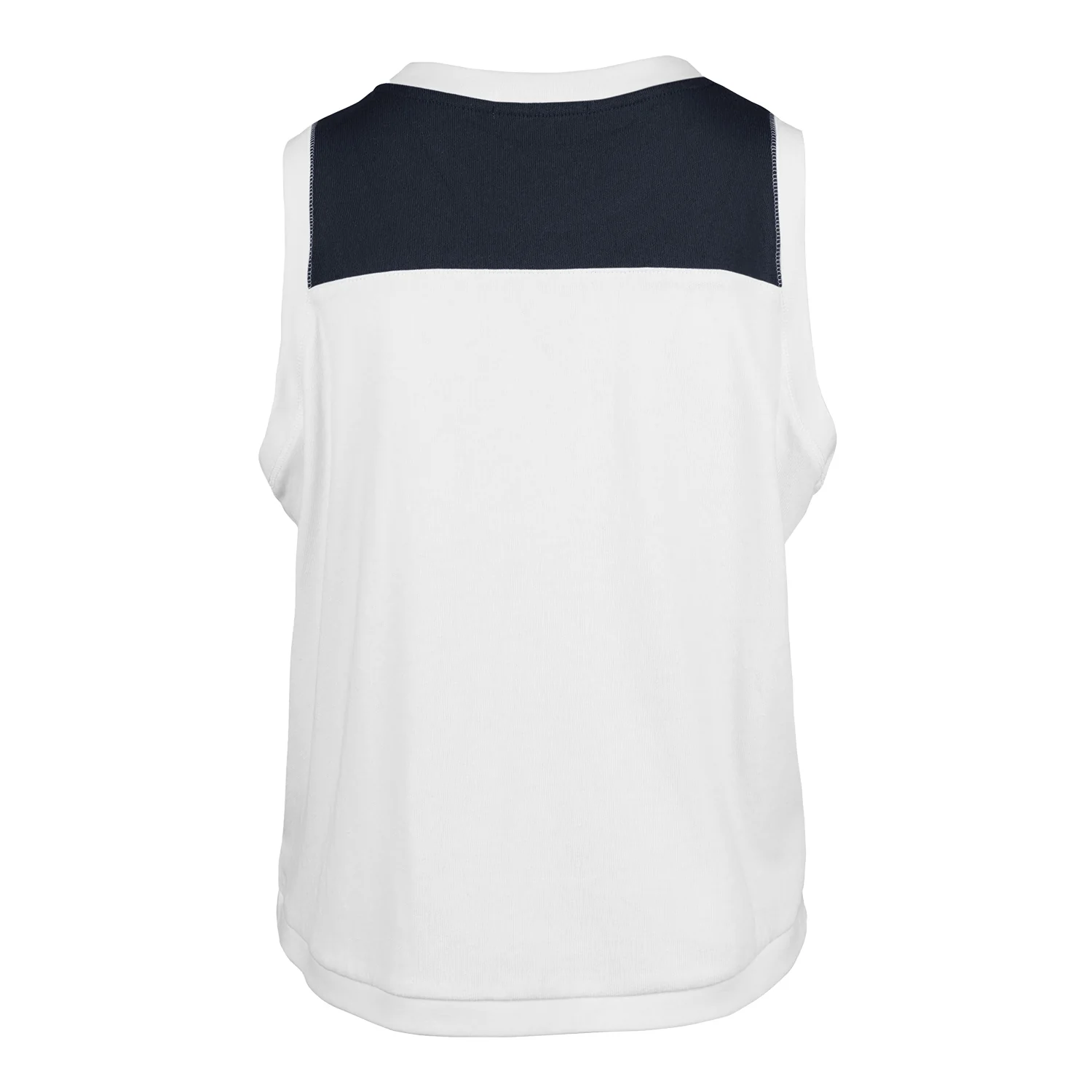 Michigan Wolverines Women's White '47 Brand Primary Logo Zoey Tank - Image 2