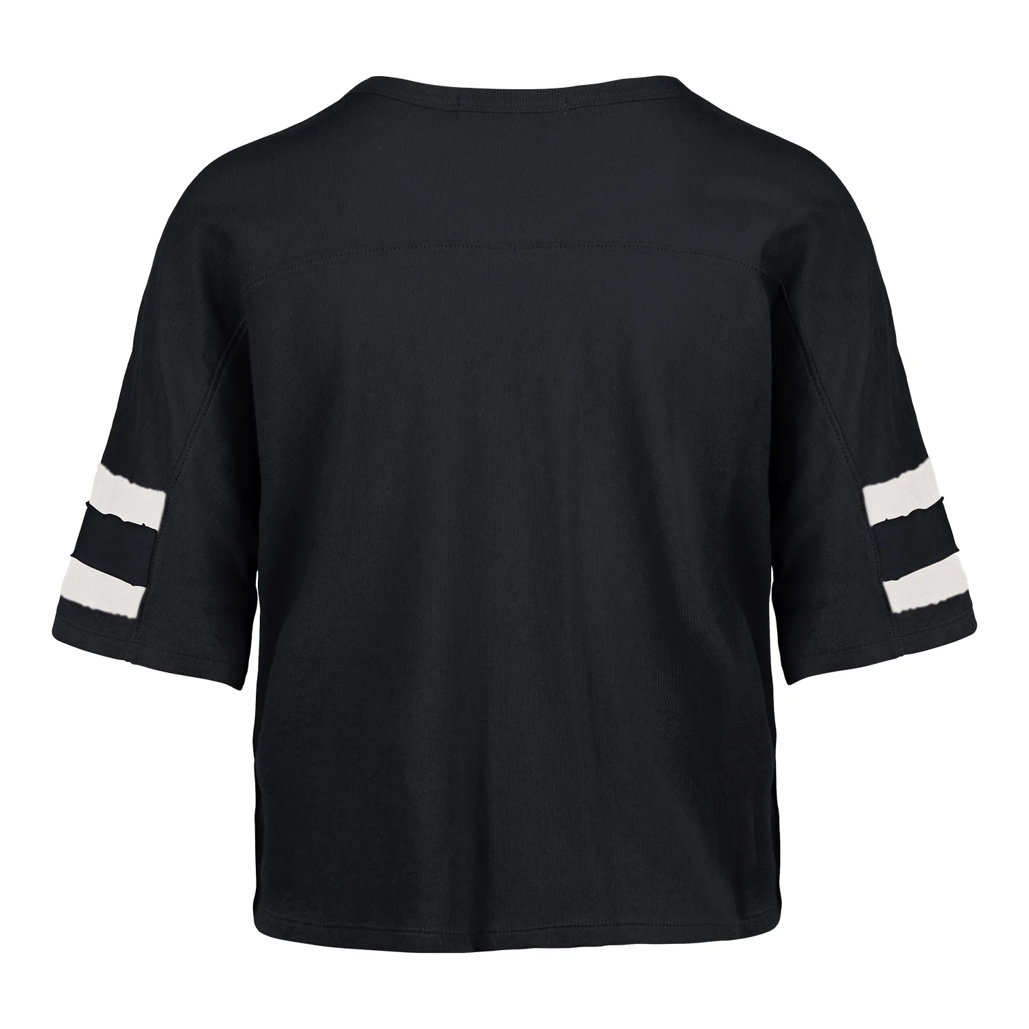 Michigan Wolverines 47 Brand Women's Navy Premier Scout Crop Tee - Image 2