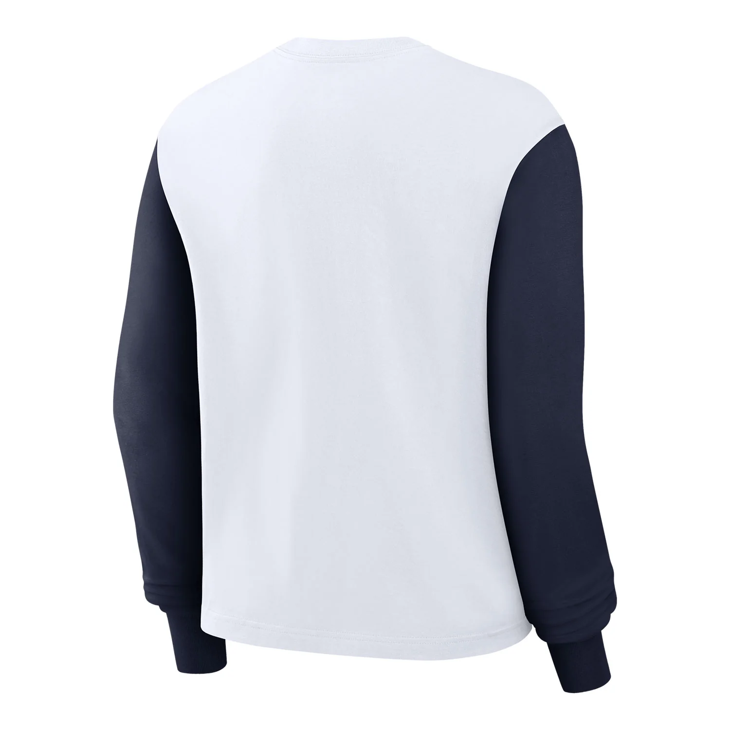 Michigan Wolverines Nike Jordan Women's White Long Sleeve Boxy Tee - Image 2