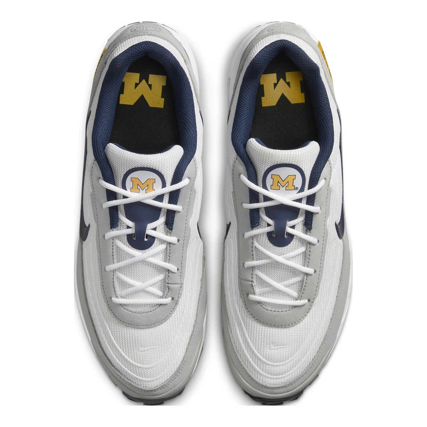 Michigan Wolverines Nike Air Max Verse Shoes - Image 2