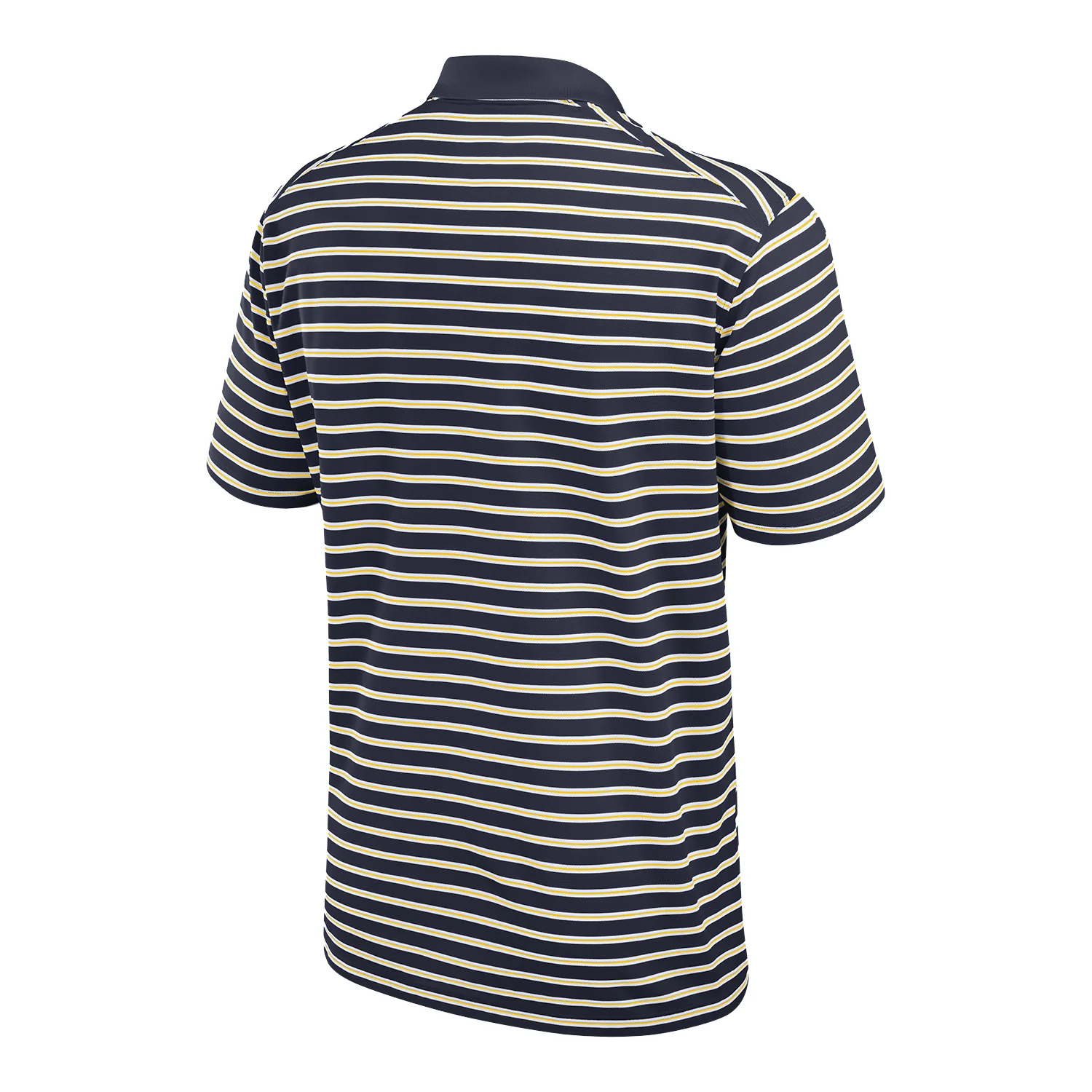Michigan Wolverines Jordan Striped Polo - Image 2
