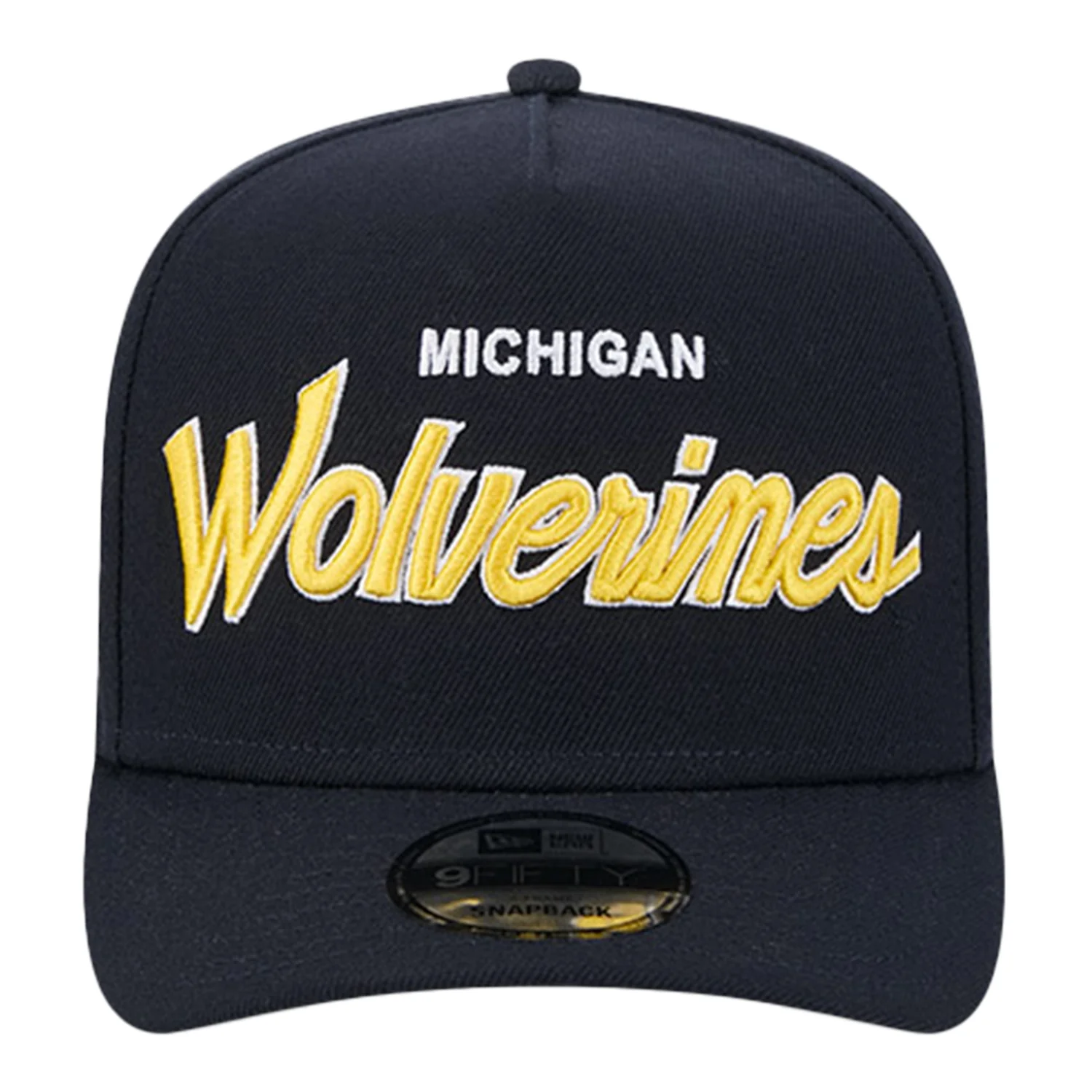 New Era Wolverines Navy Script Snapback - Image 3