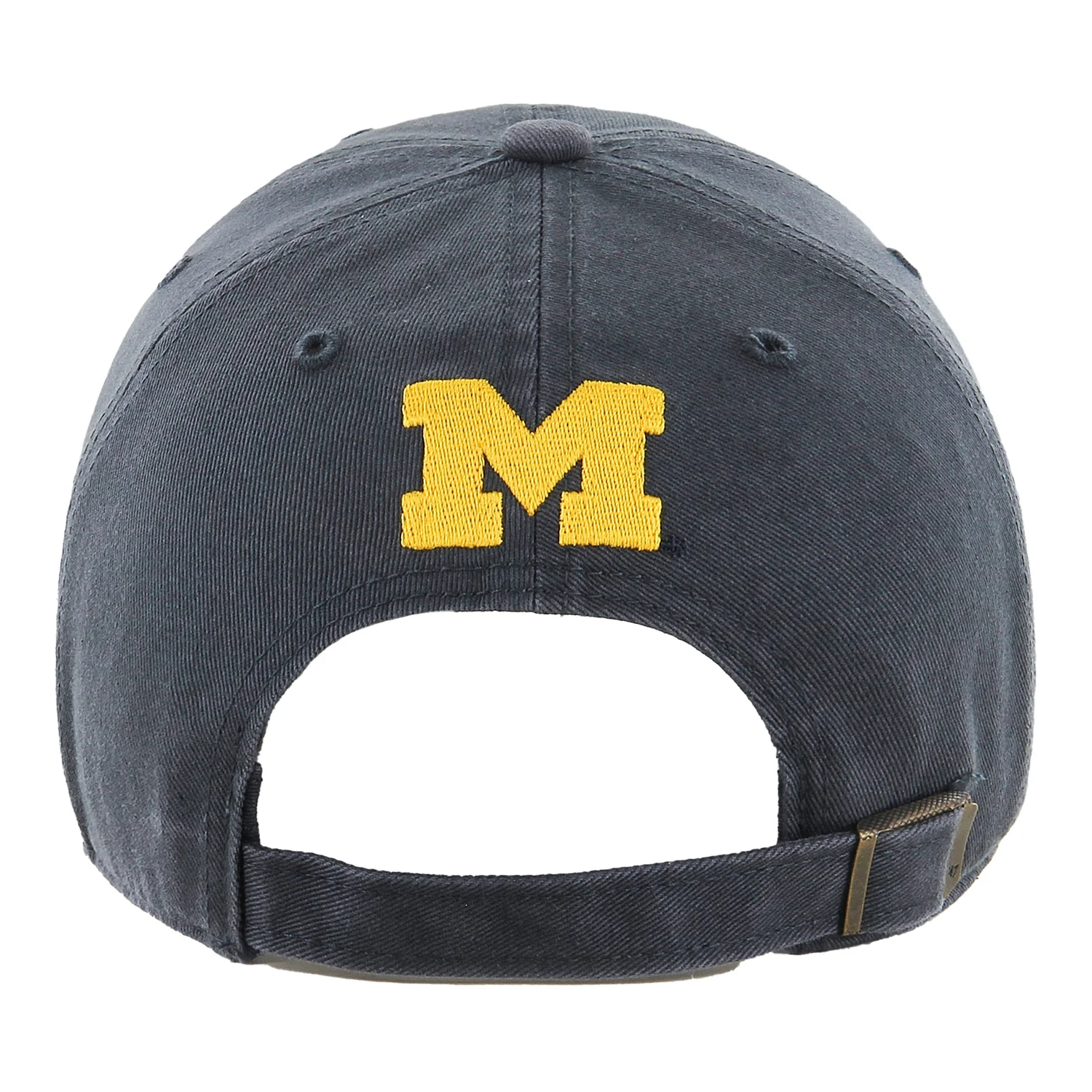 Michigan Wolverines '47 Brand Clean Up Arched Hail Navy Adjustable Hat - Image 2