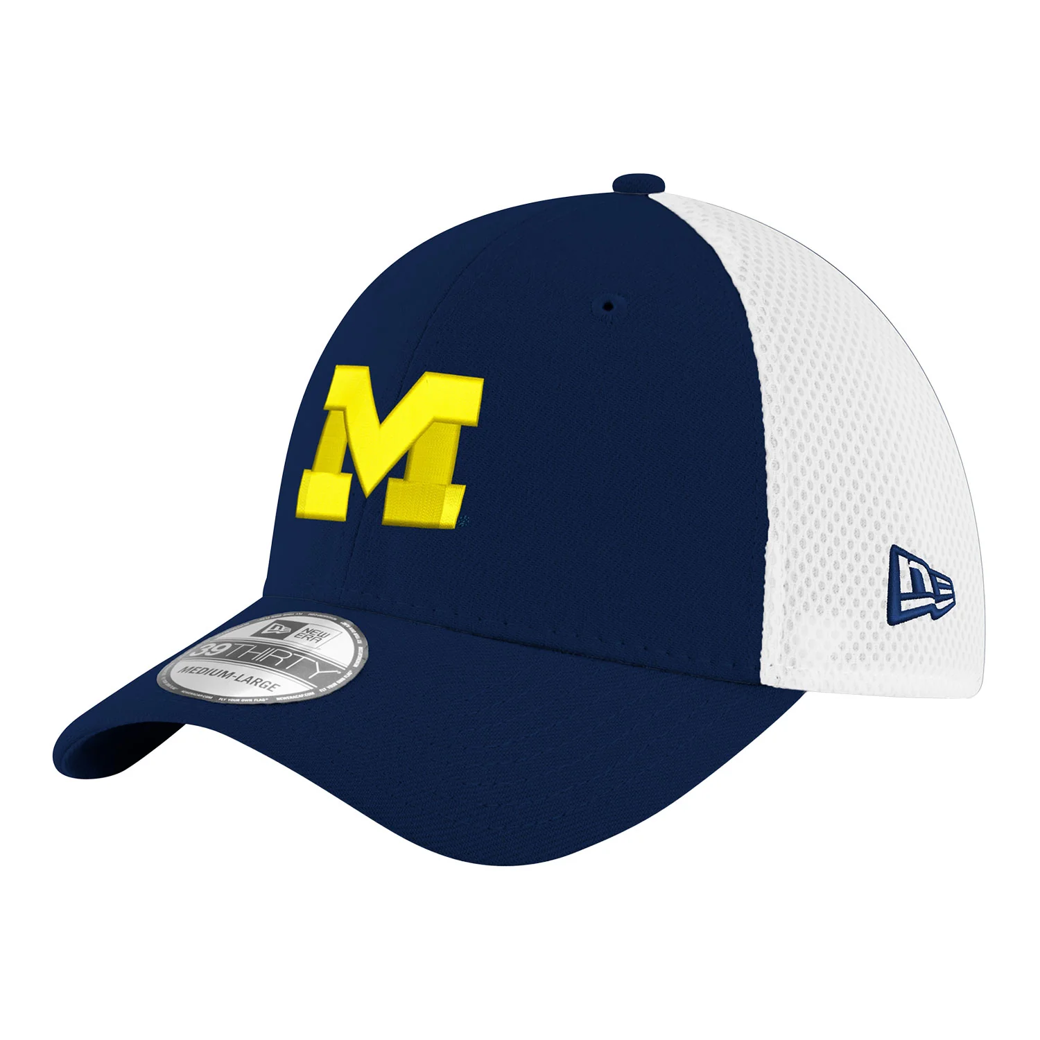 Michigan Wolverines Primary Logo Flex Navy Hat