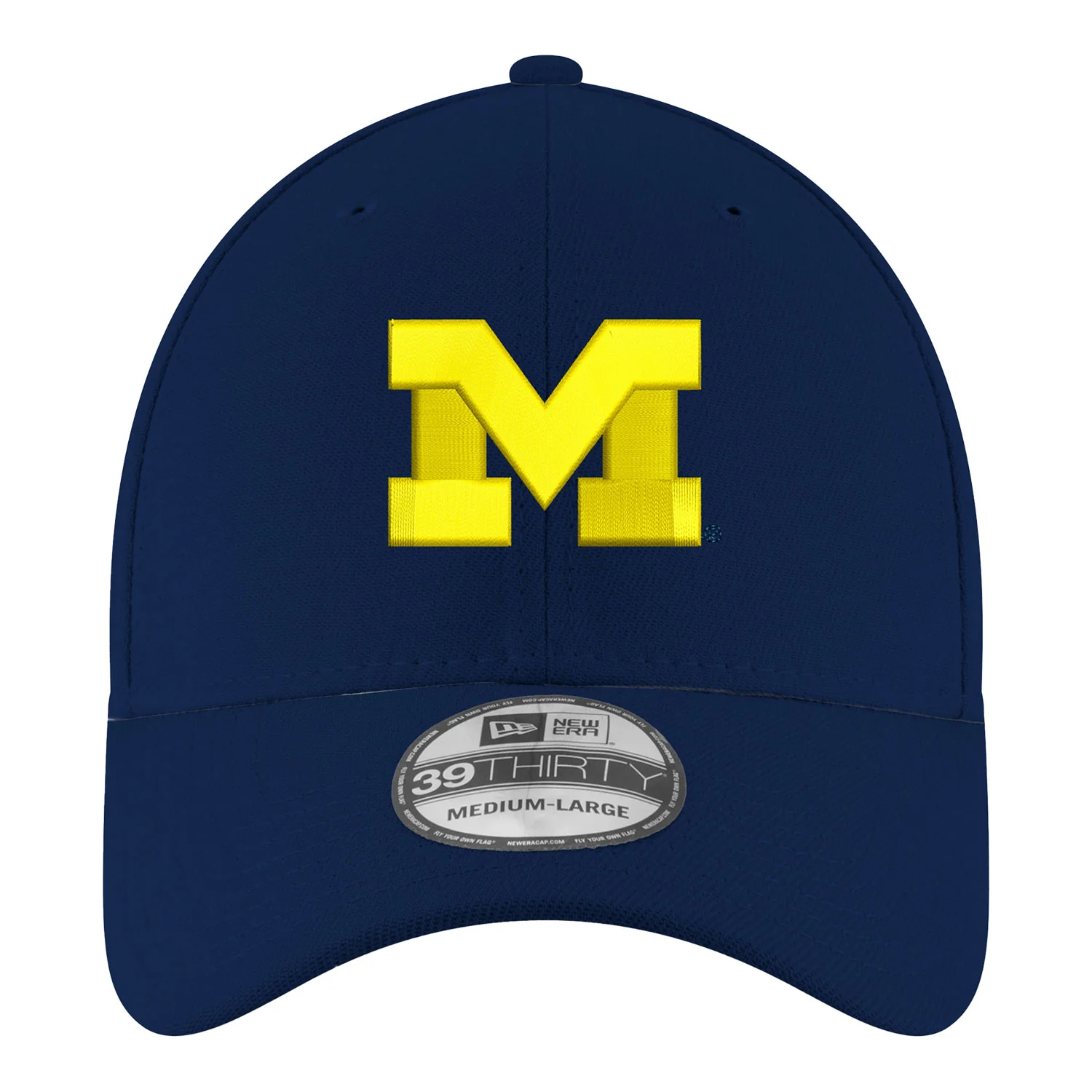 Michigan Wolverines Primary Logo Flex Navy Hat - Image 3