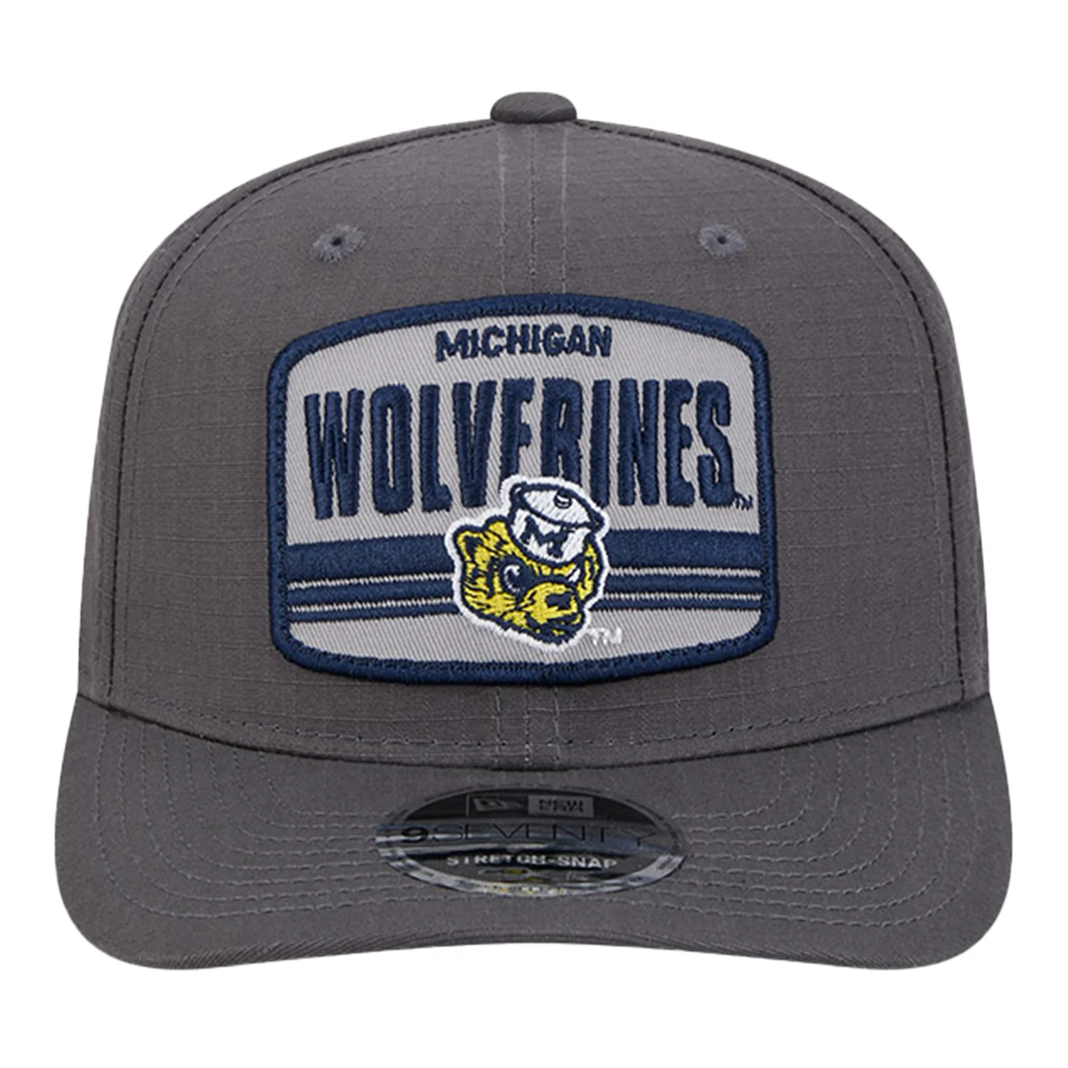 University of Michigan New Era 9SEVENTY Vault Front Patch Hat - Image 4