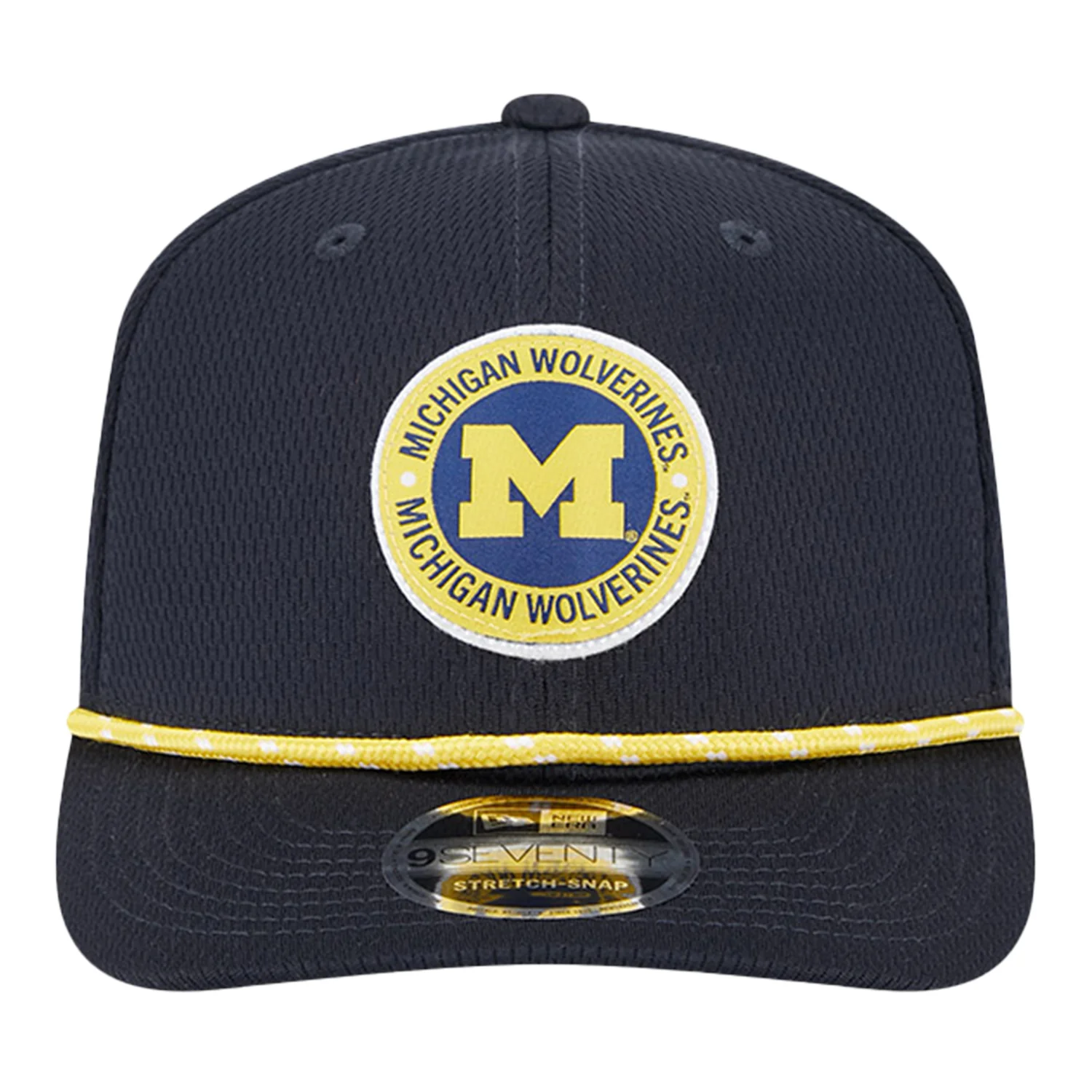 University of Michigan New Era 9SEVENTY Rope Front Patch Hat - Image 4