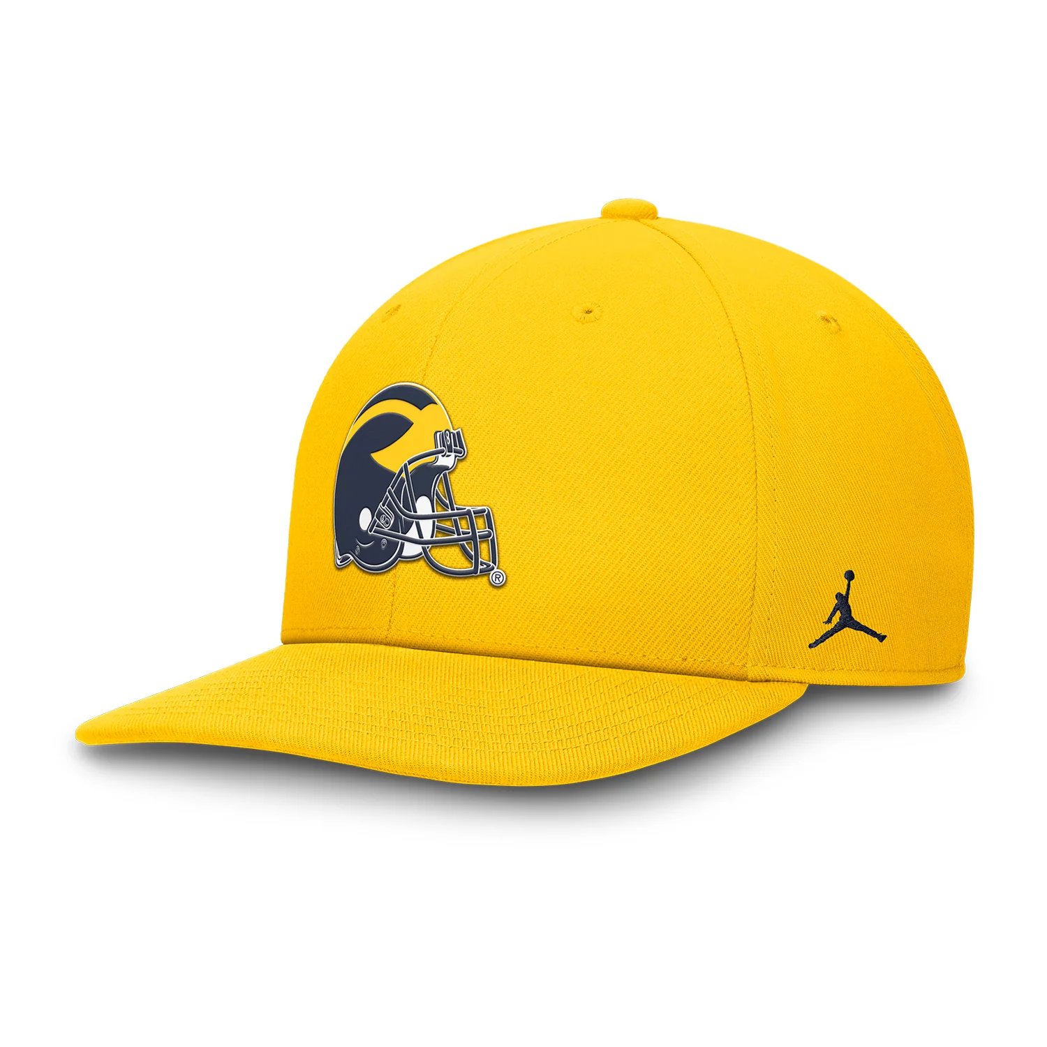 Michigan Wolverines Jordan Helmet Maize Flex Hat