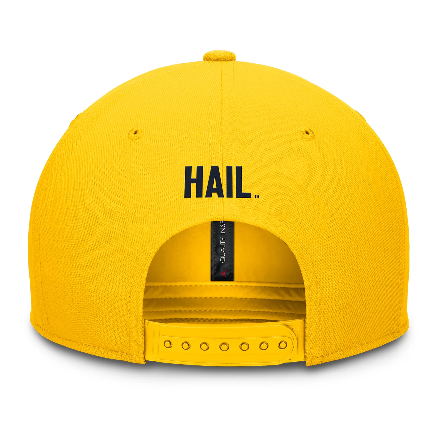 Michigan Wolverines Jordan Helmet Maize Flex Hat - Image 4