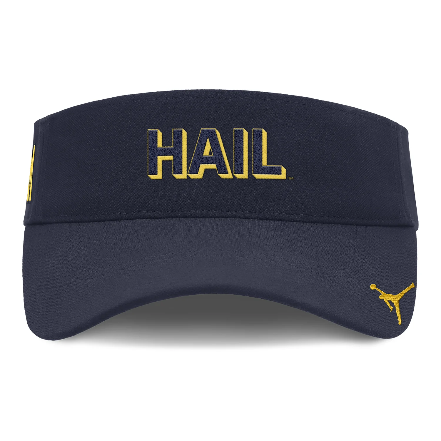 Michigan Wolverines Jordan Ace Practice Navy Visor - Image 3