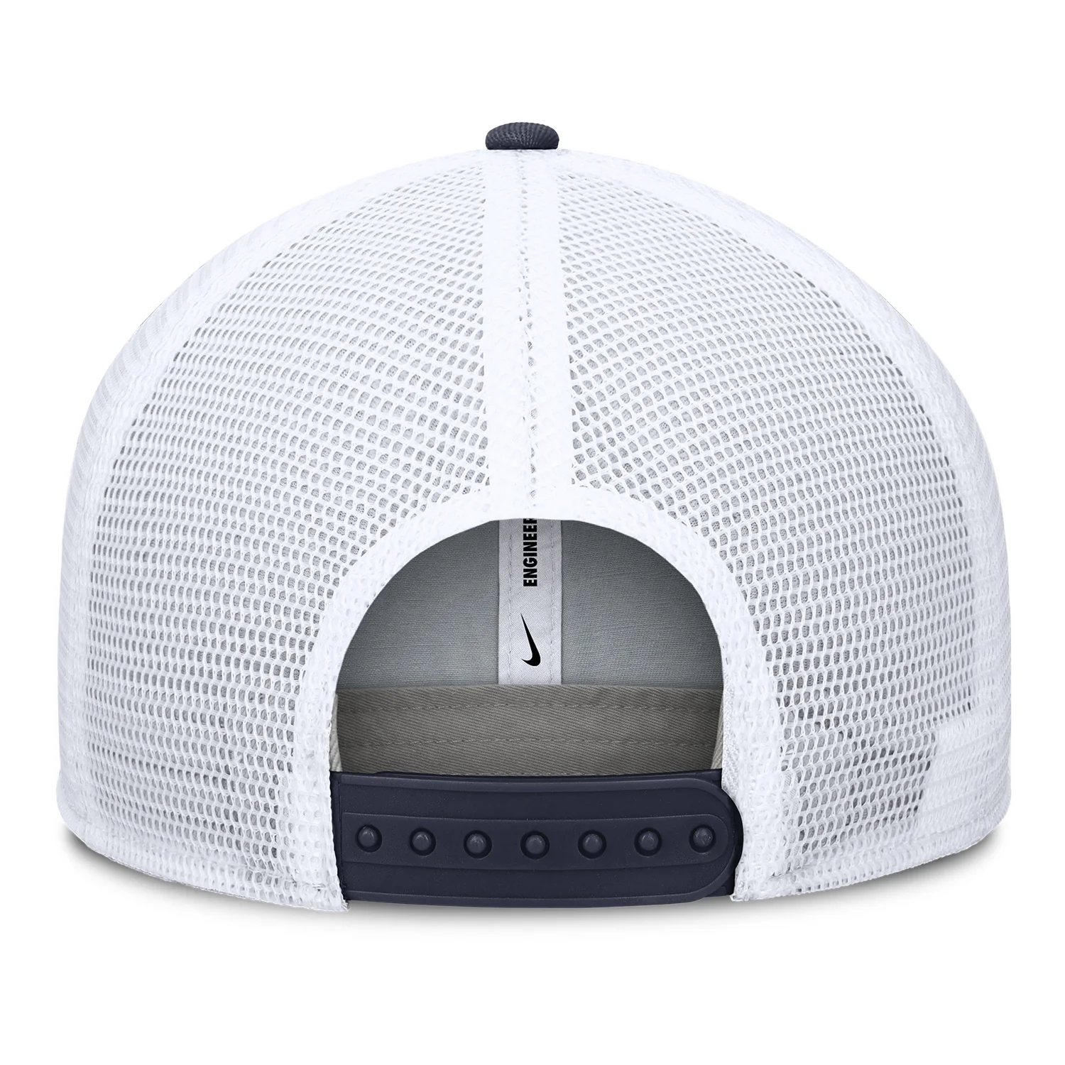 Michigan Wolverines Nike Vault Trucker Flatbrim Navy Trucker Hat - Image 4
