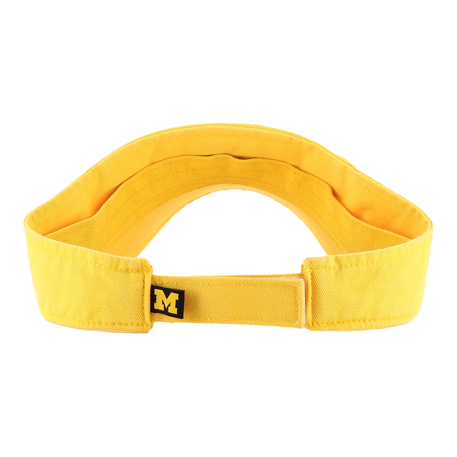 Michigan Wolverines 47 Brand Clean Up Yellow Visor - Image 2