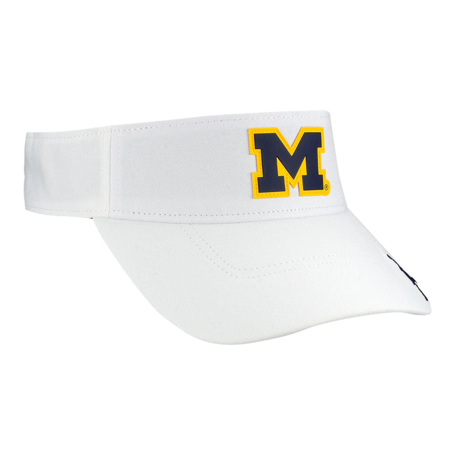 Michigan Wolverines Jordan Primary Logo DRI-FIT Visor - Image 2