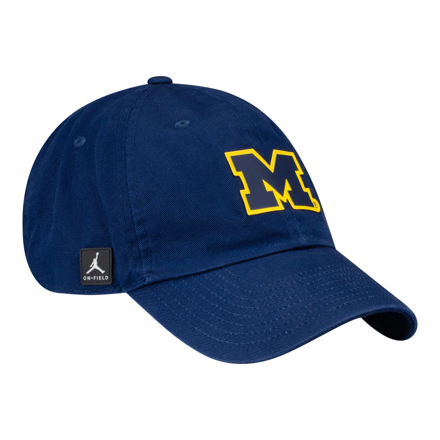Michigan Wolverines Jordan Brand 'Block M' Unstructured Navy Hat - Image 2