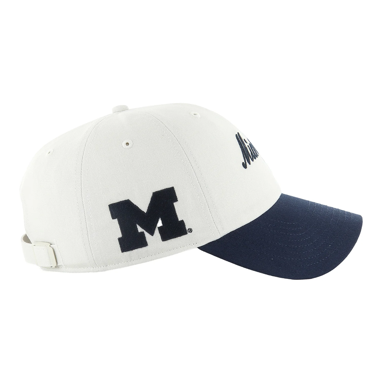 Michigan Wolverines 47 Brand Adjustable Clean Up Foundational Hat - Image 3