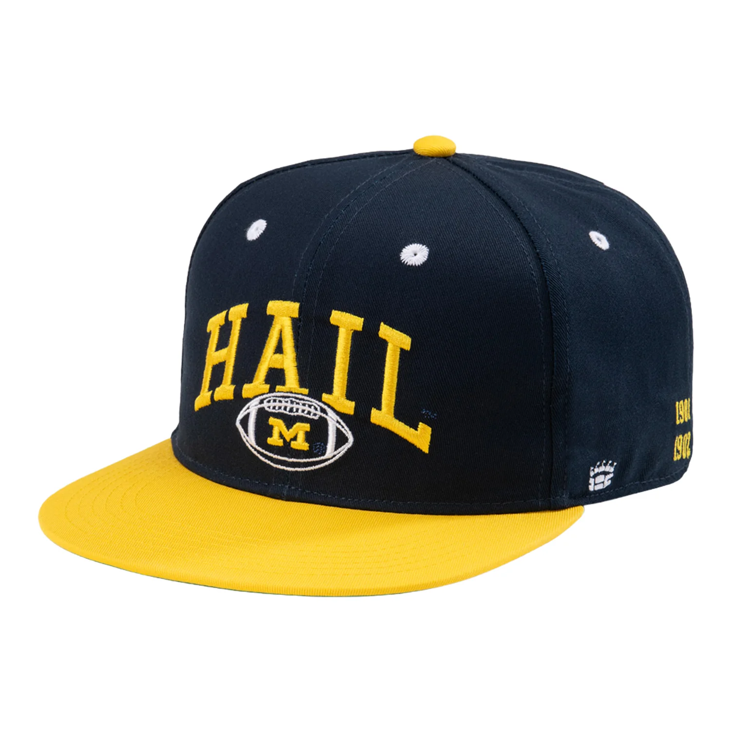 Michigan Wolverines National Championships Navy Snapback Hat