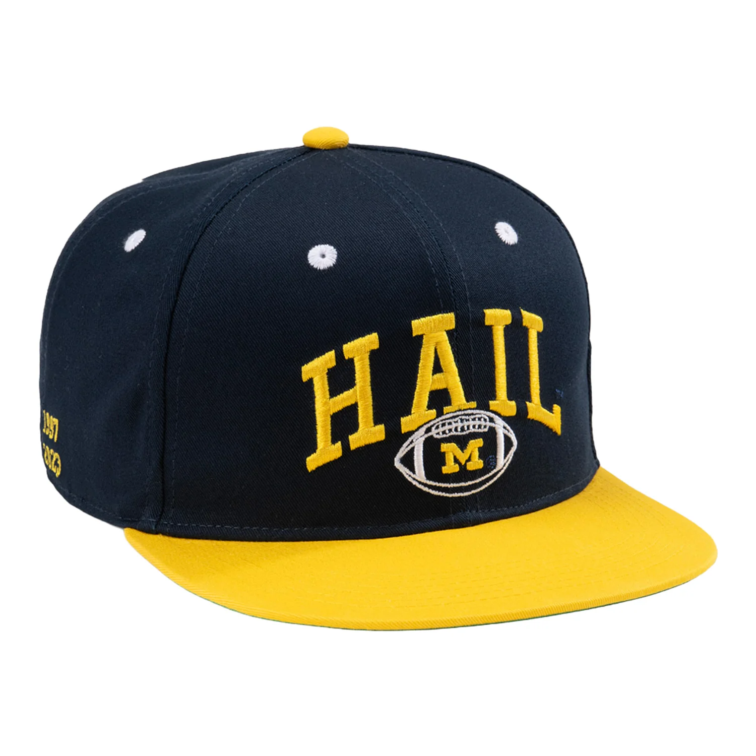 Michigan Wolverines National Championships Navy Snapback Hat - Image 2