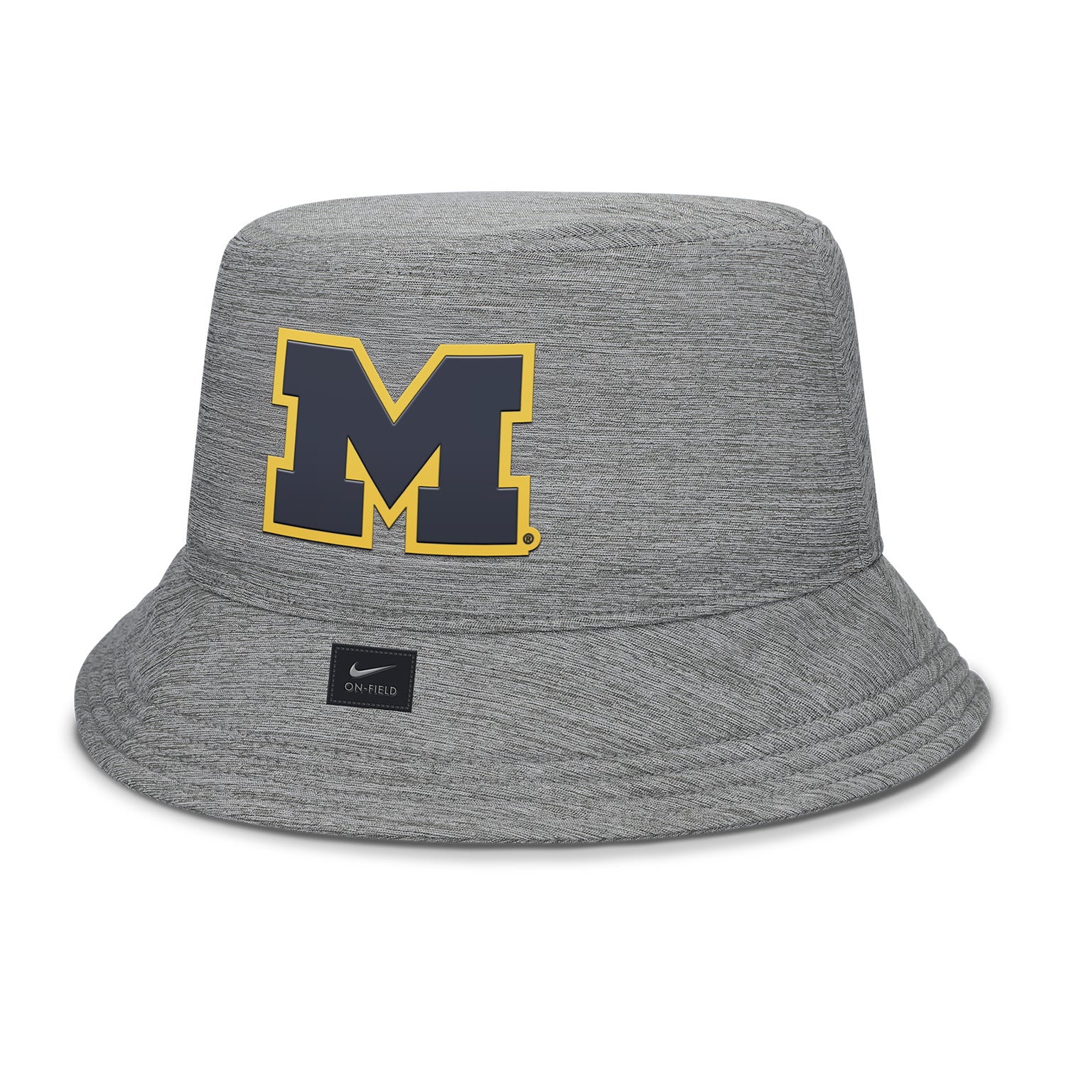 Michigan Wolverines Nike Jordan Grey Apex Bucket Hat - Image 2