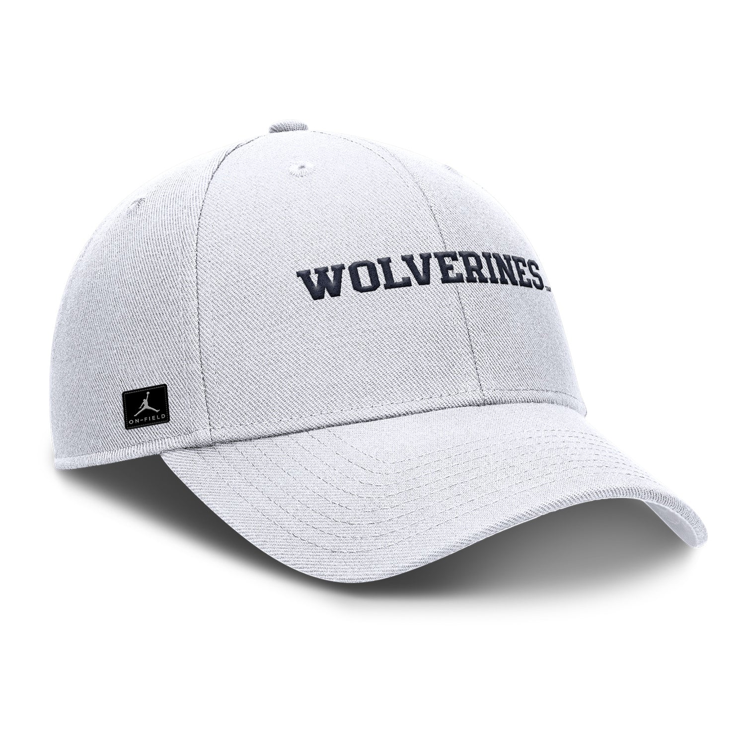 Michigan Wolverines Nike Jordan White Rise Adjustable Gameday Hat - Image 2